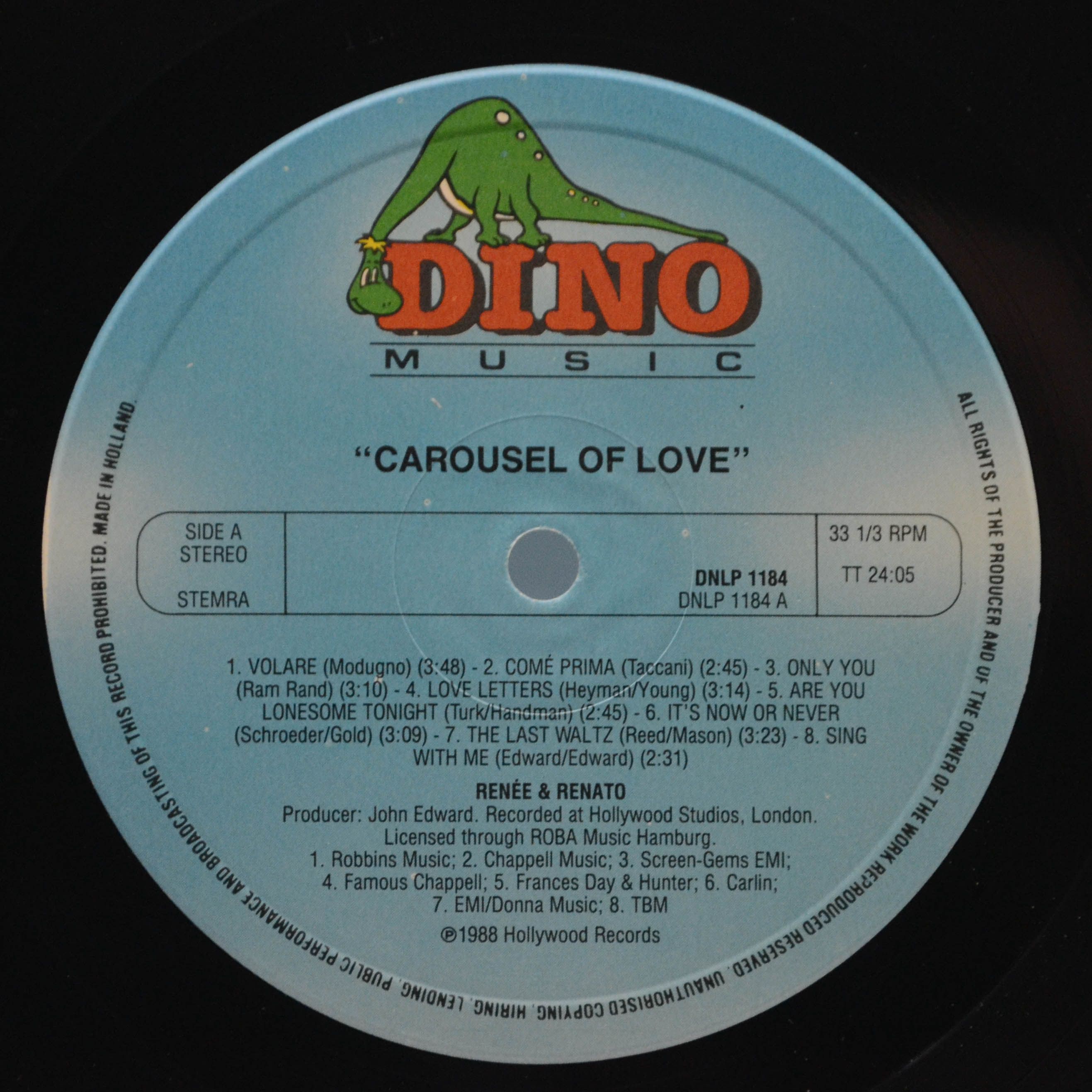 Виниловая пластинка Renée & Renato — Carousel Of Love, 1988