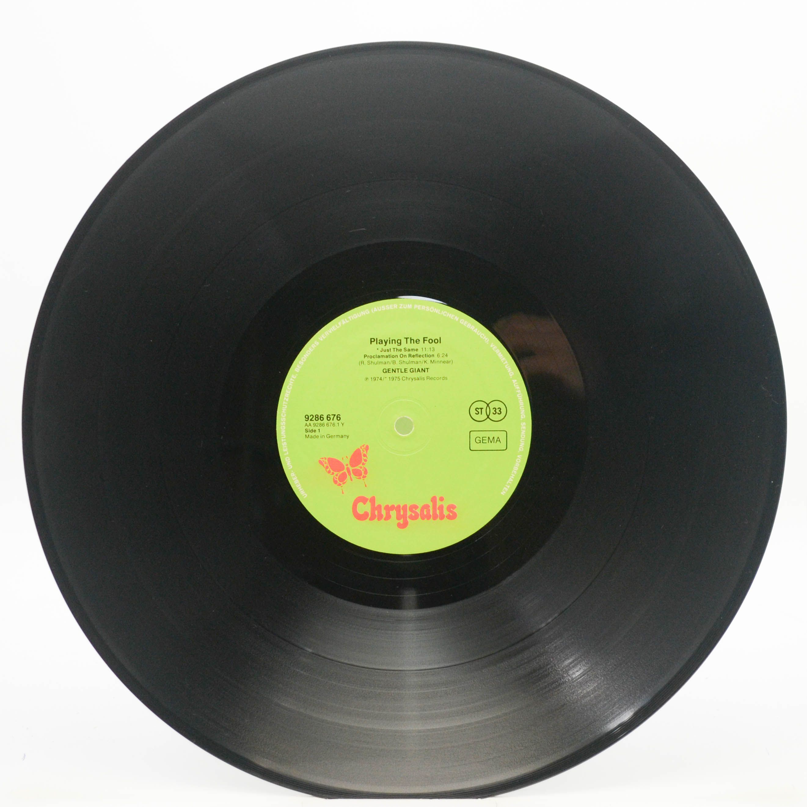 Gentle Giant — Playing The Fool (2LP), 1977