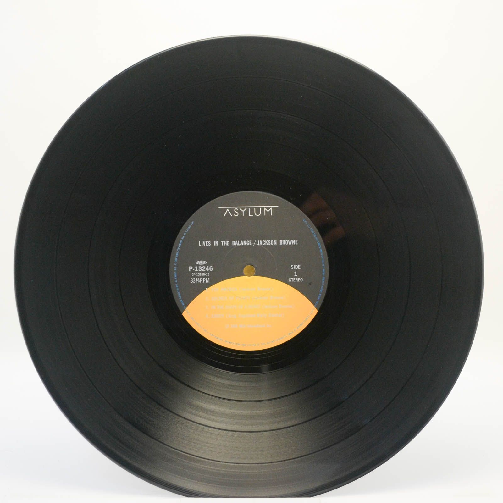 Виниловая пластинка Jackson Browne — Lives In The Balance, 1986