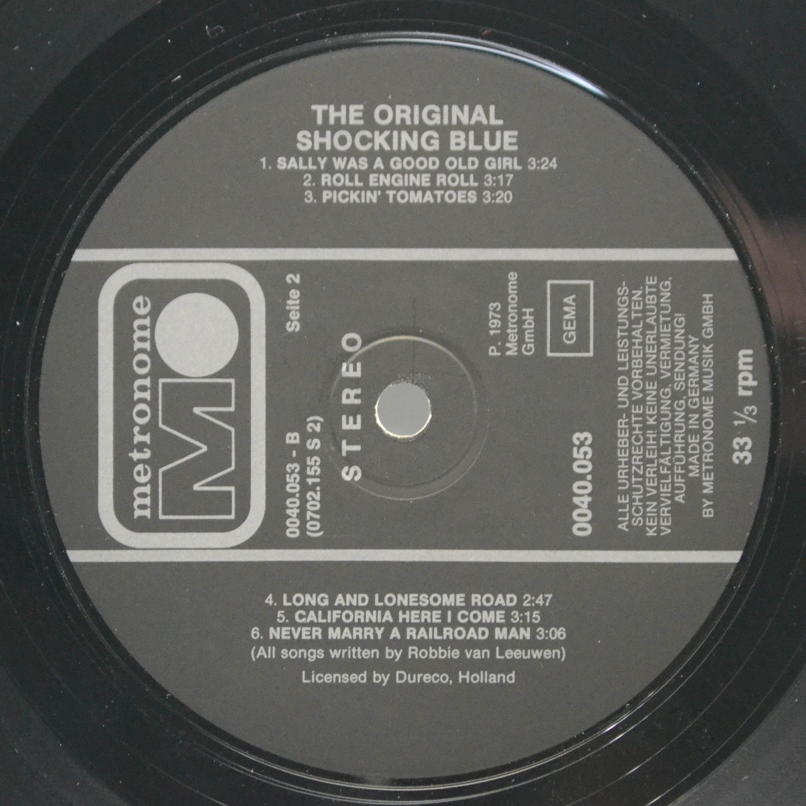 Shocking Blue — The Original Shocking Blue, 1970