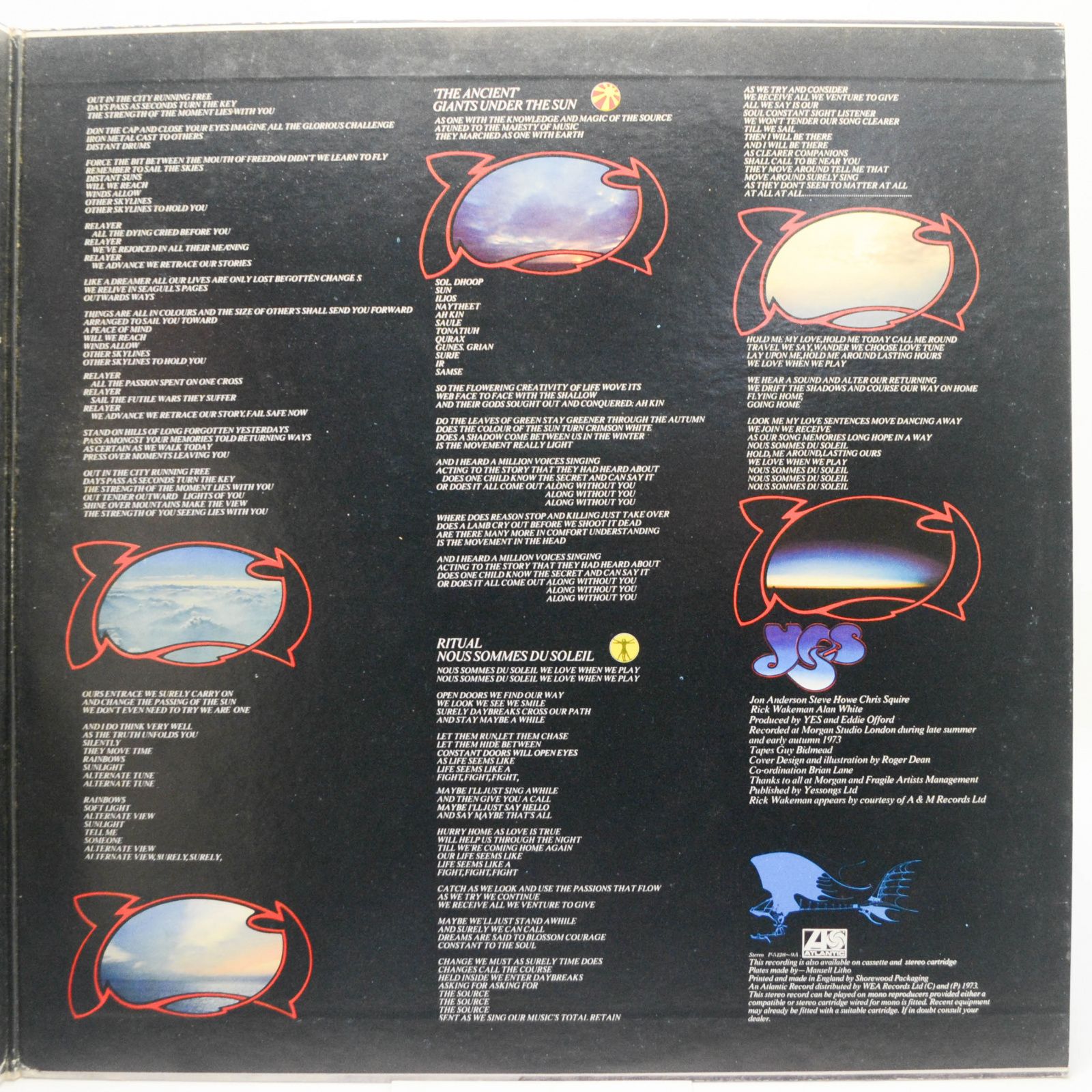 Виниловая пластинка Yes — Tales From Topographic Oceans (2LP), 1973