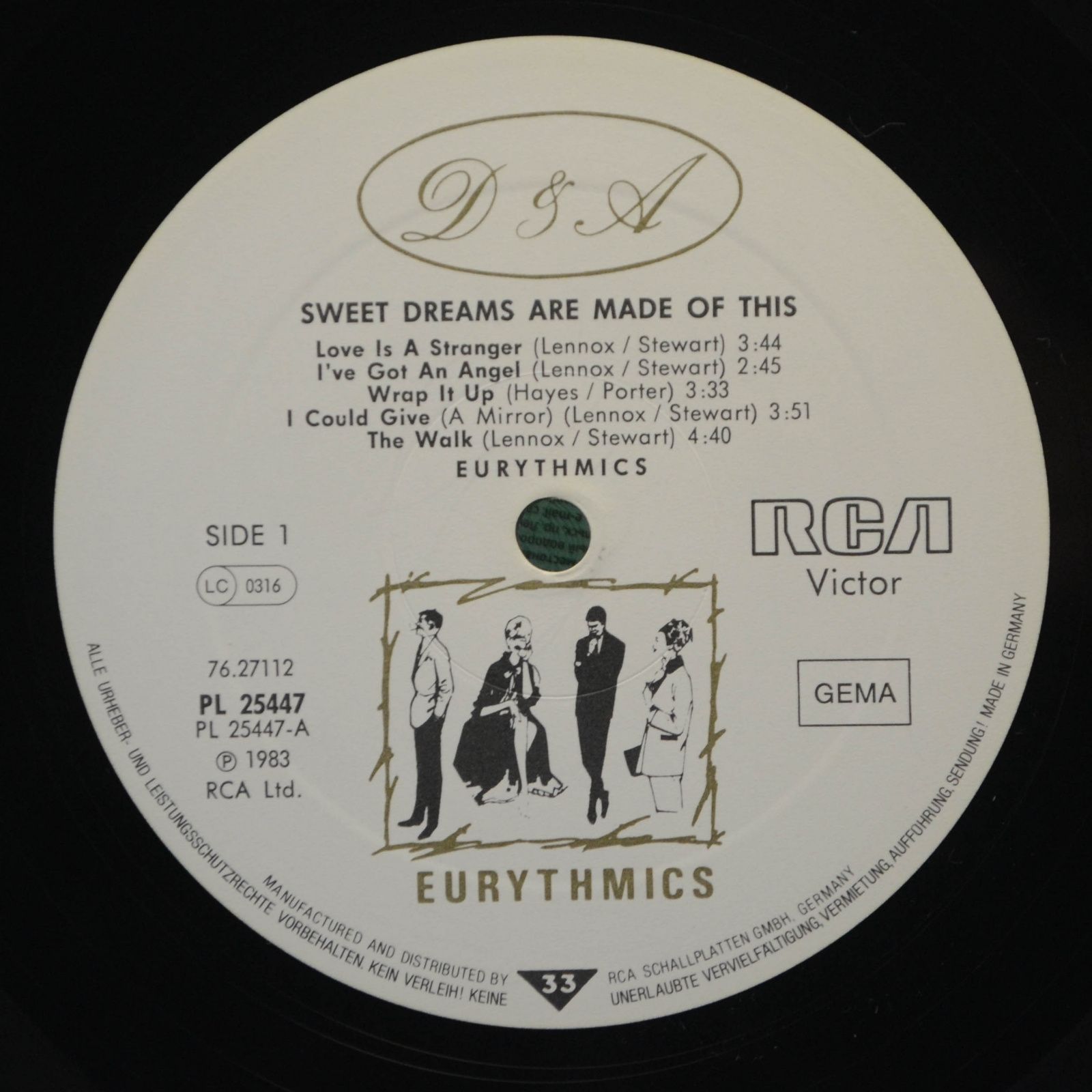 Eurythmics — Sweet Dreams Are Made Of This, 1983