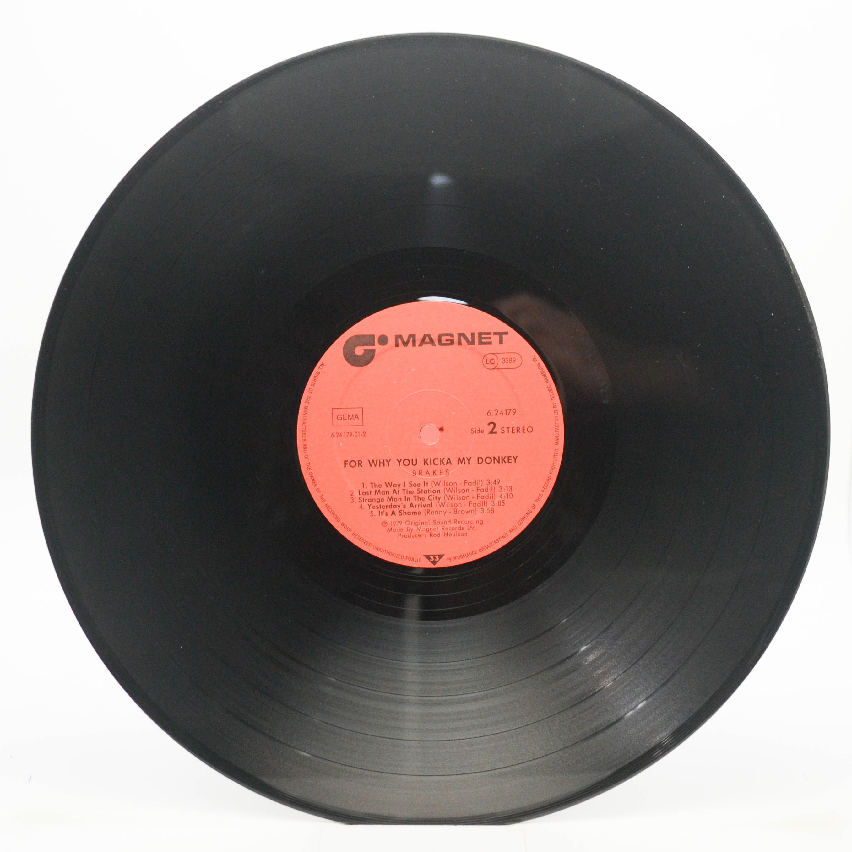 Виниловая пластинка Brakes — For Why You Kicka My Donkey?, 1979