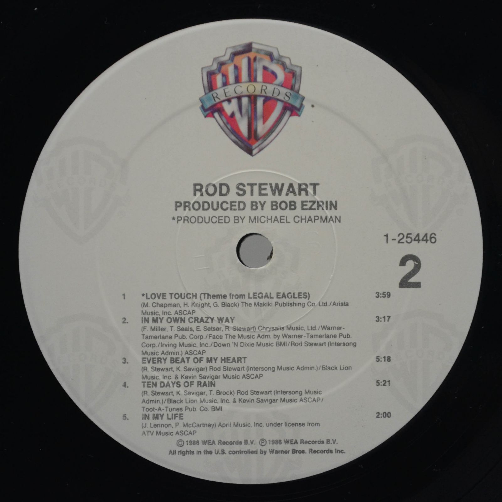 Rod Stewart — Rod Stewart (USA), 1986