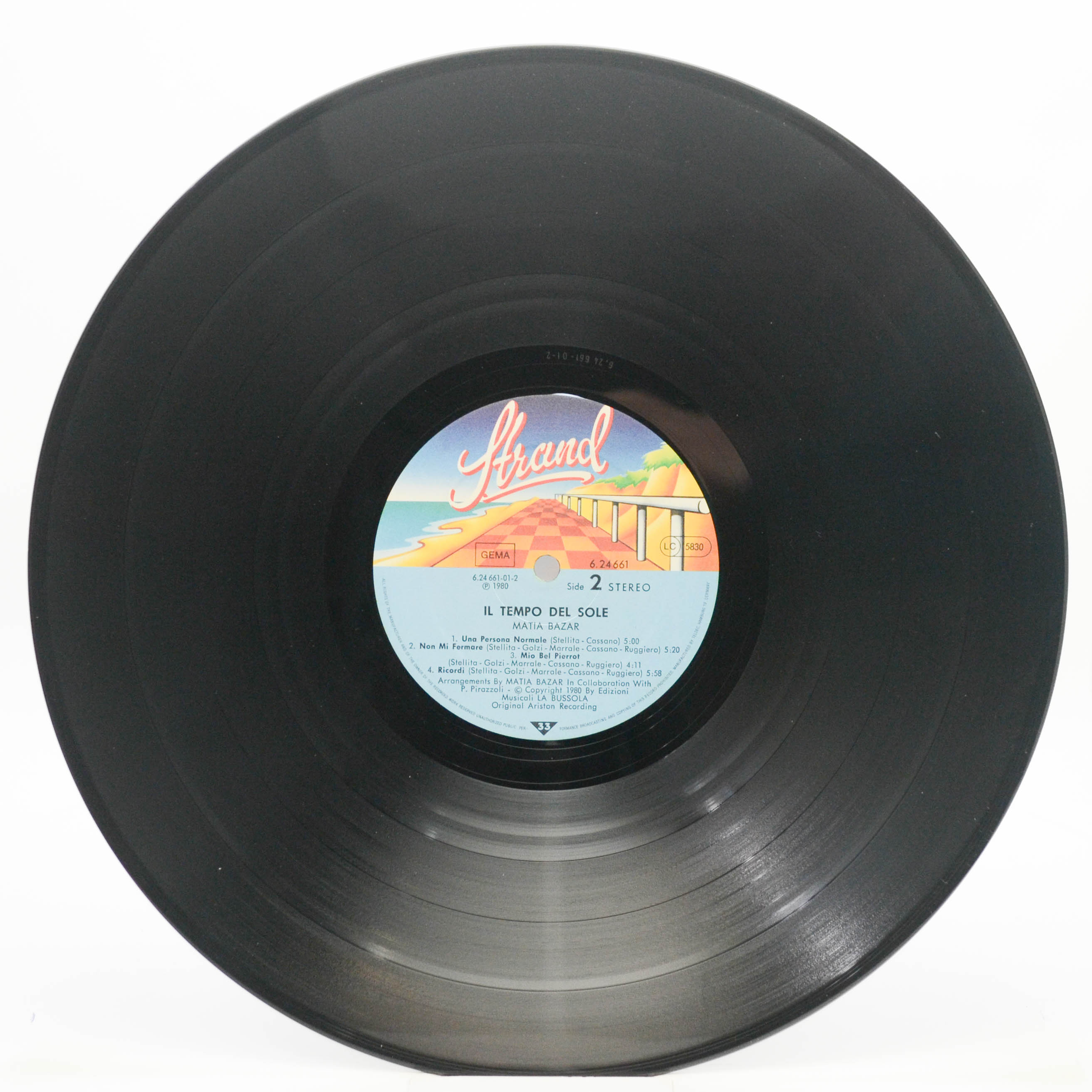 Matia Bazar — Il Tempo Del Sole, 1980