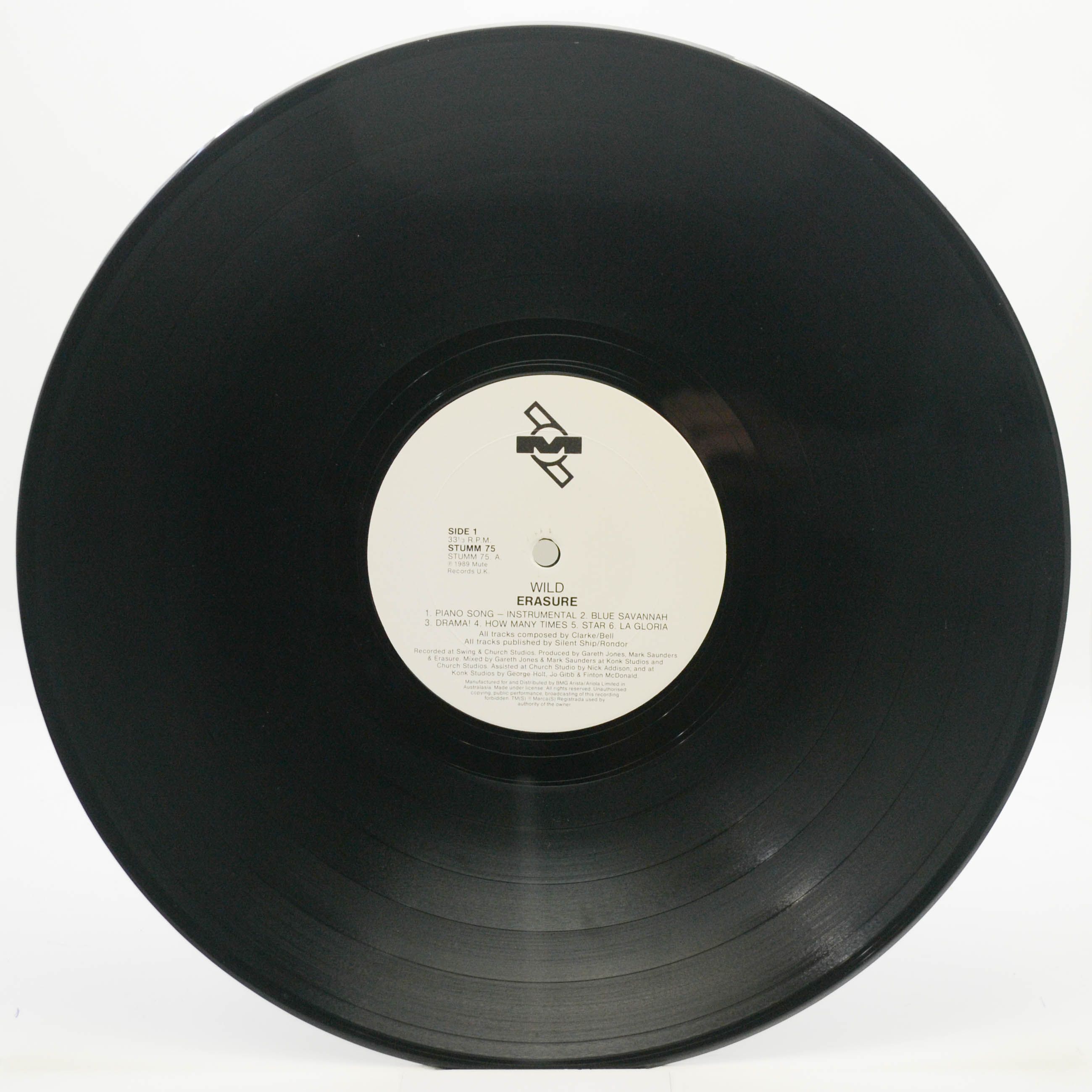 Erasure — Wild (1-st, UK), 1989