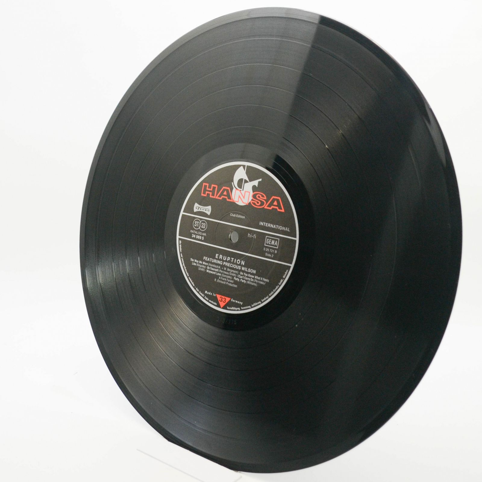 Eruption Featuring Precious Wilson — Eruption, 1977