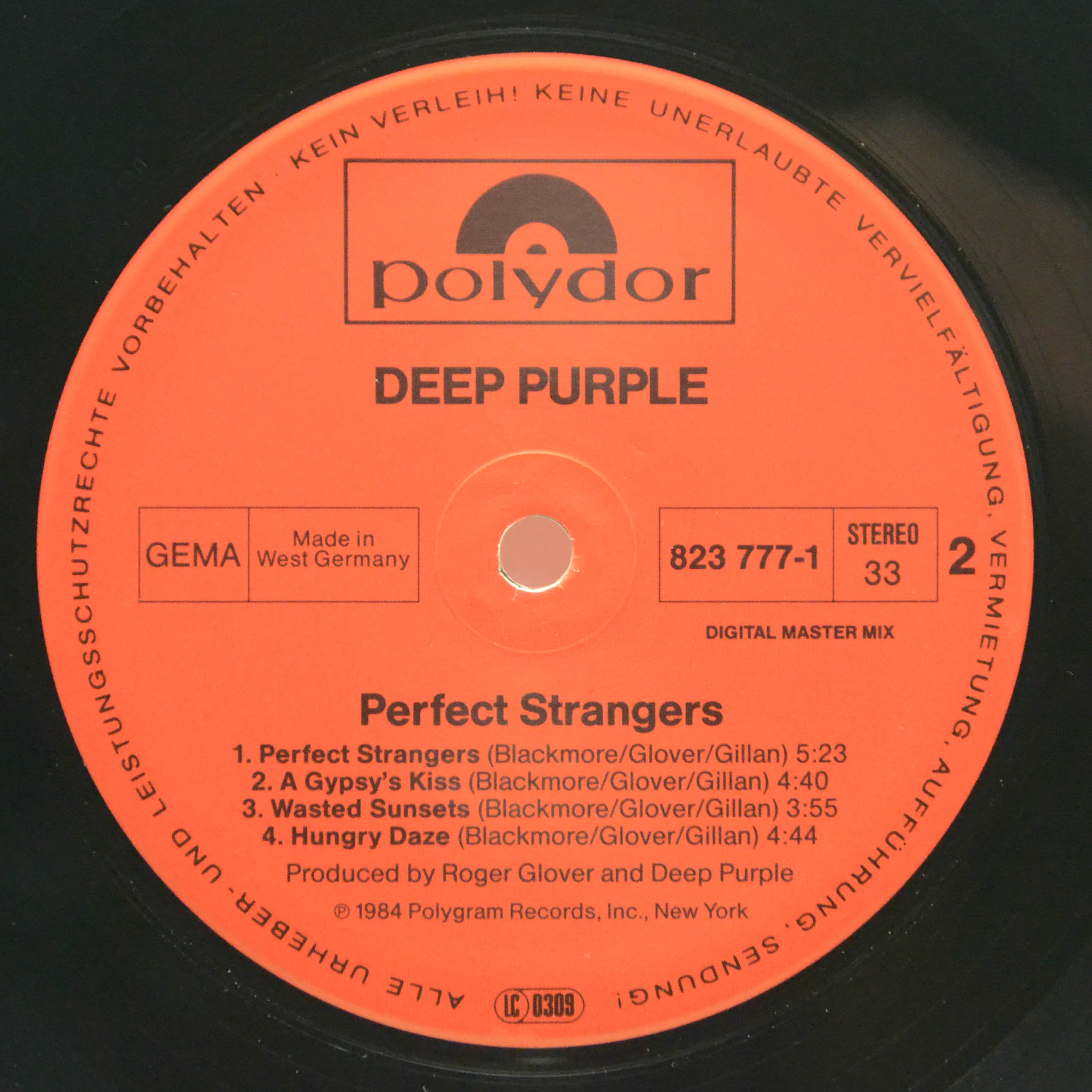 Deep Purple — Perfect Strangers, 1984