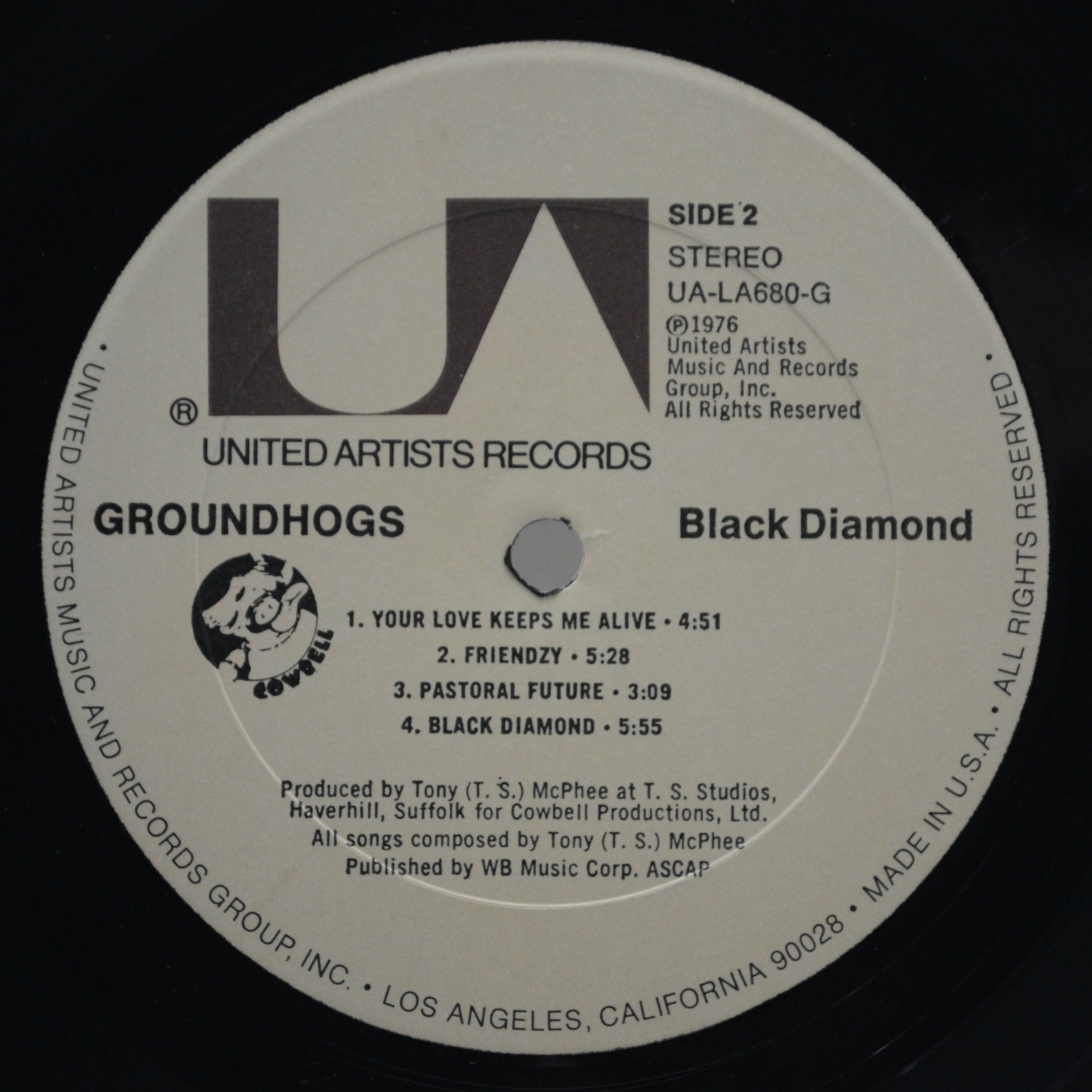 Groundhogs — Black Diamond (USA), 1976