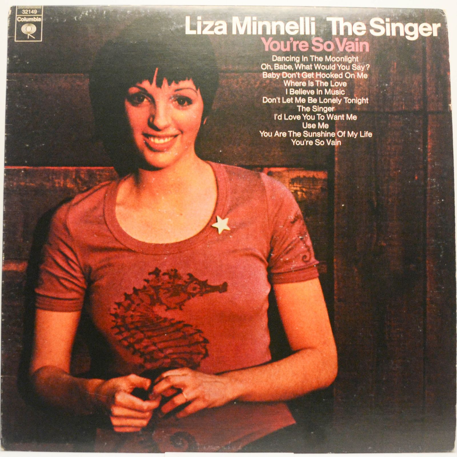 Виниловая пластинка Liza Minnelli — The Singer, 1973