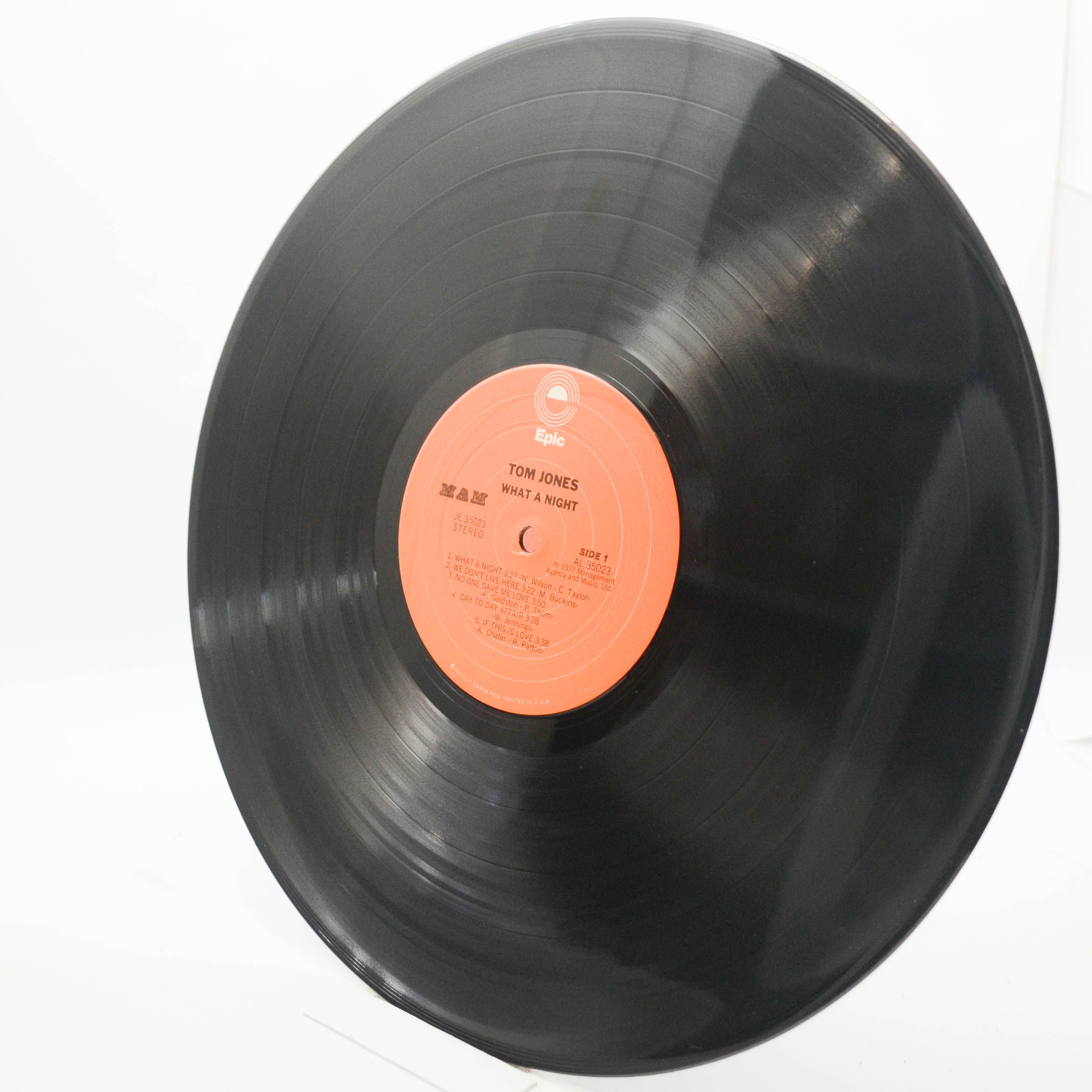 Tom Jones — What A Night (USA), 1977