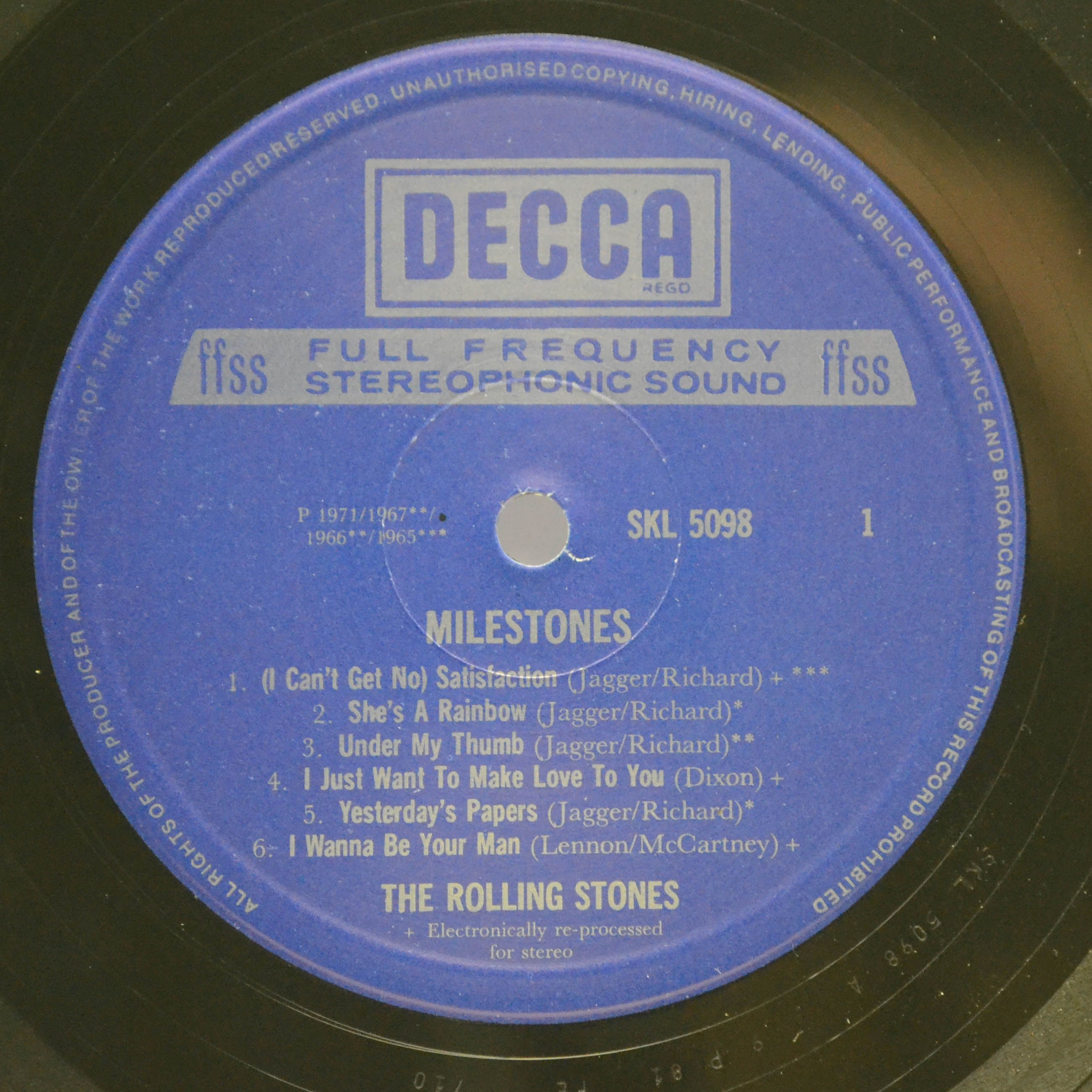 Rolling Stones — Milestones, 1971