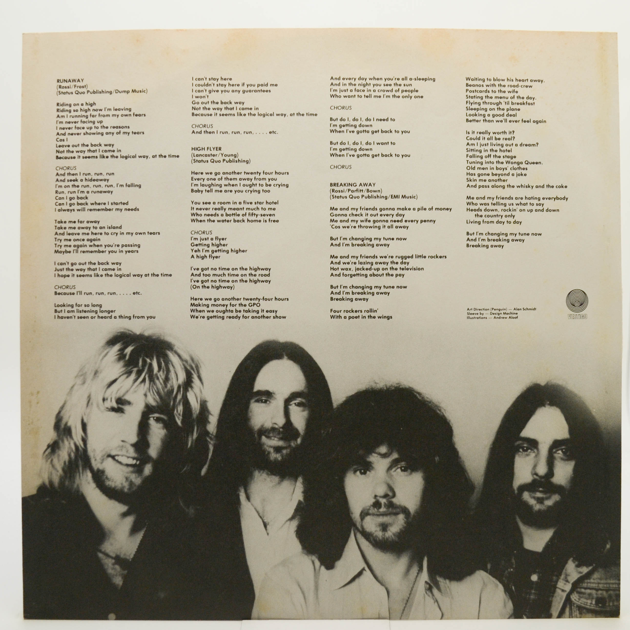 Виниловая пластинка Status Quo — Whatever You Want, 1979