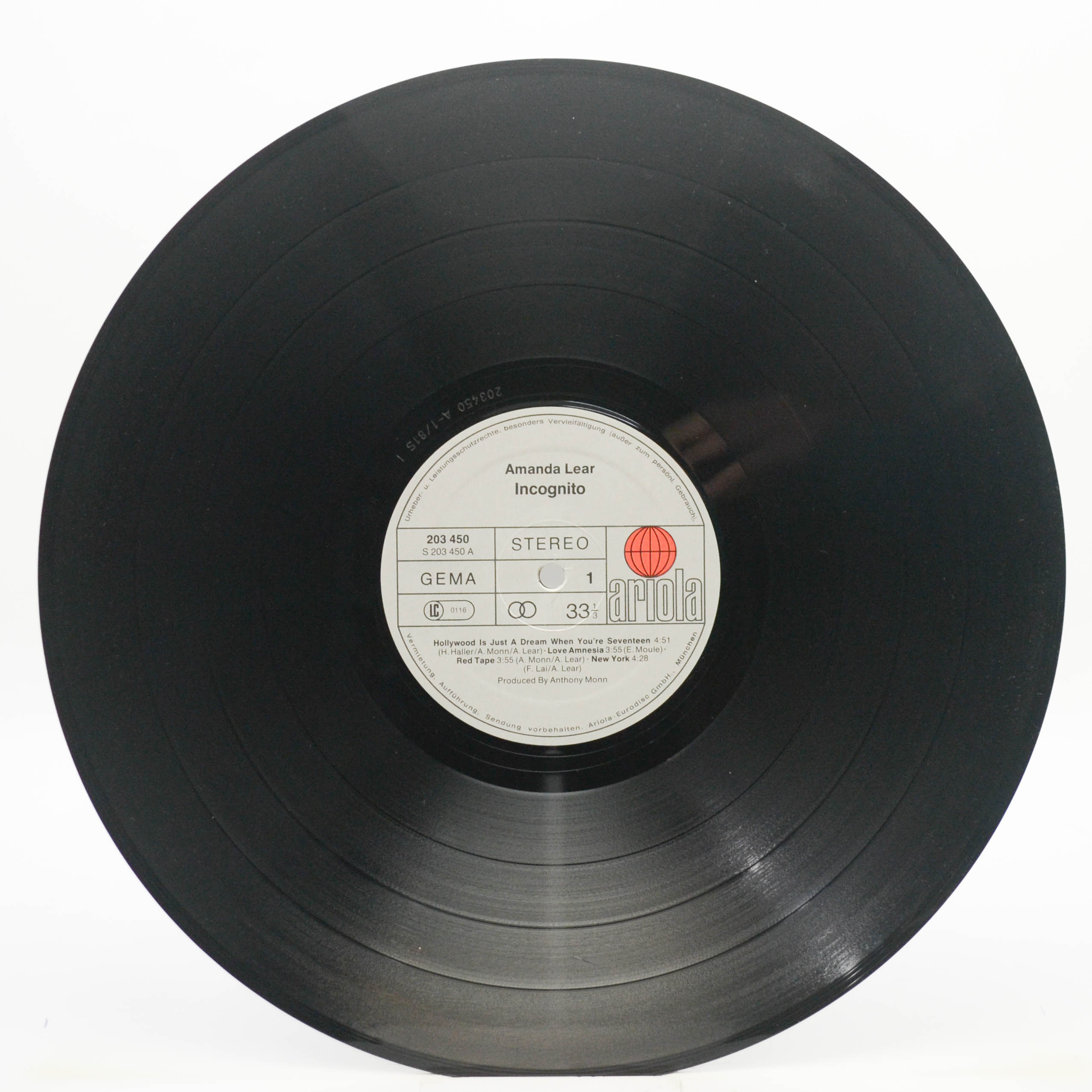 Amanda Lear — Incognito, 1981