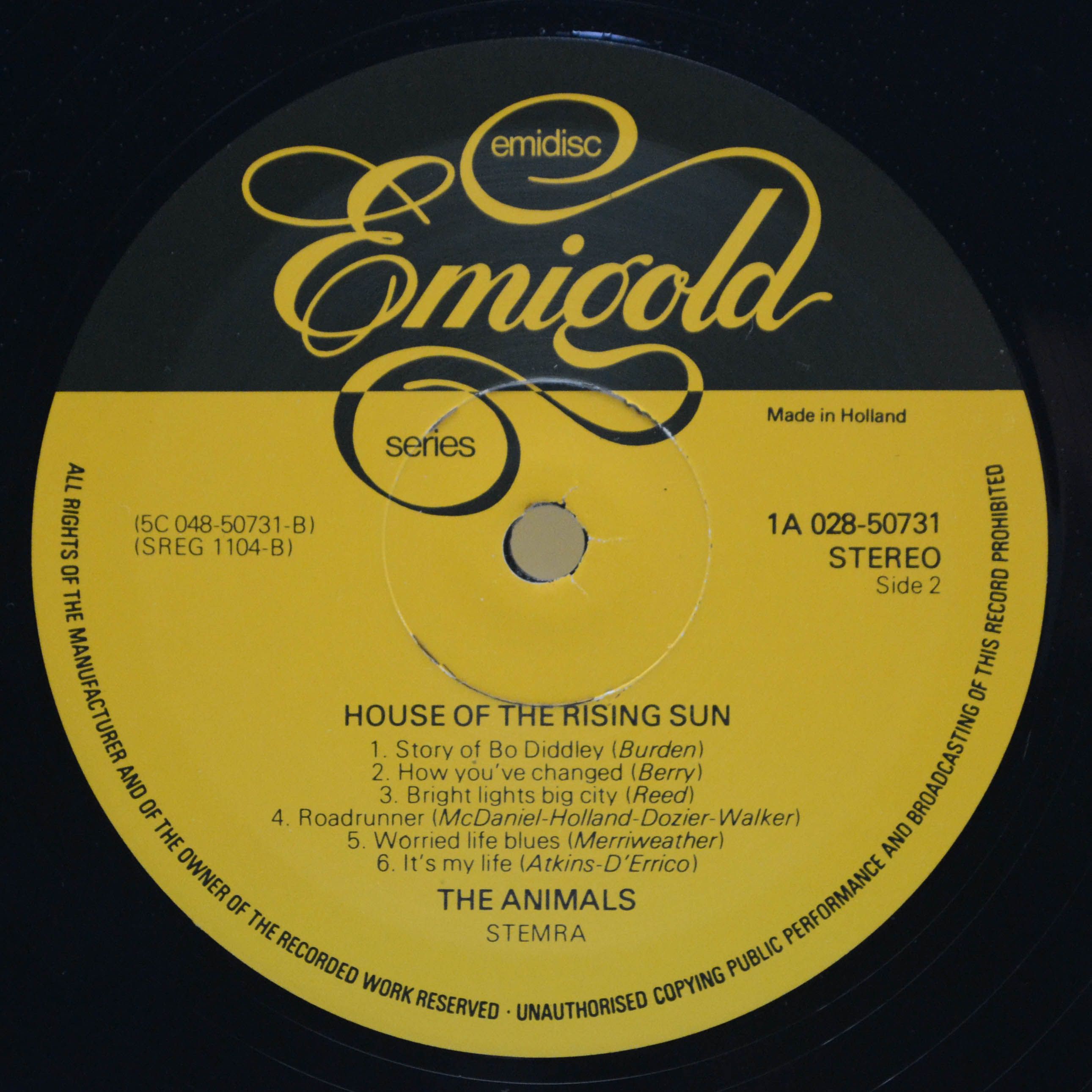 Animals — House Of The Rising Sun, 1970