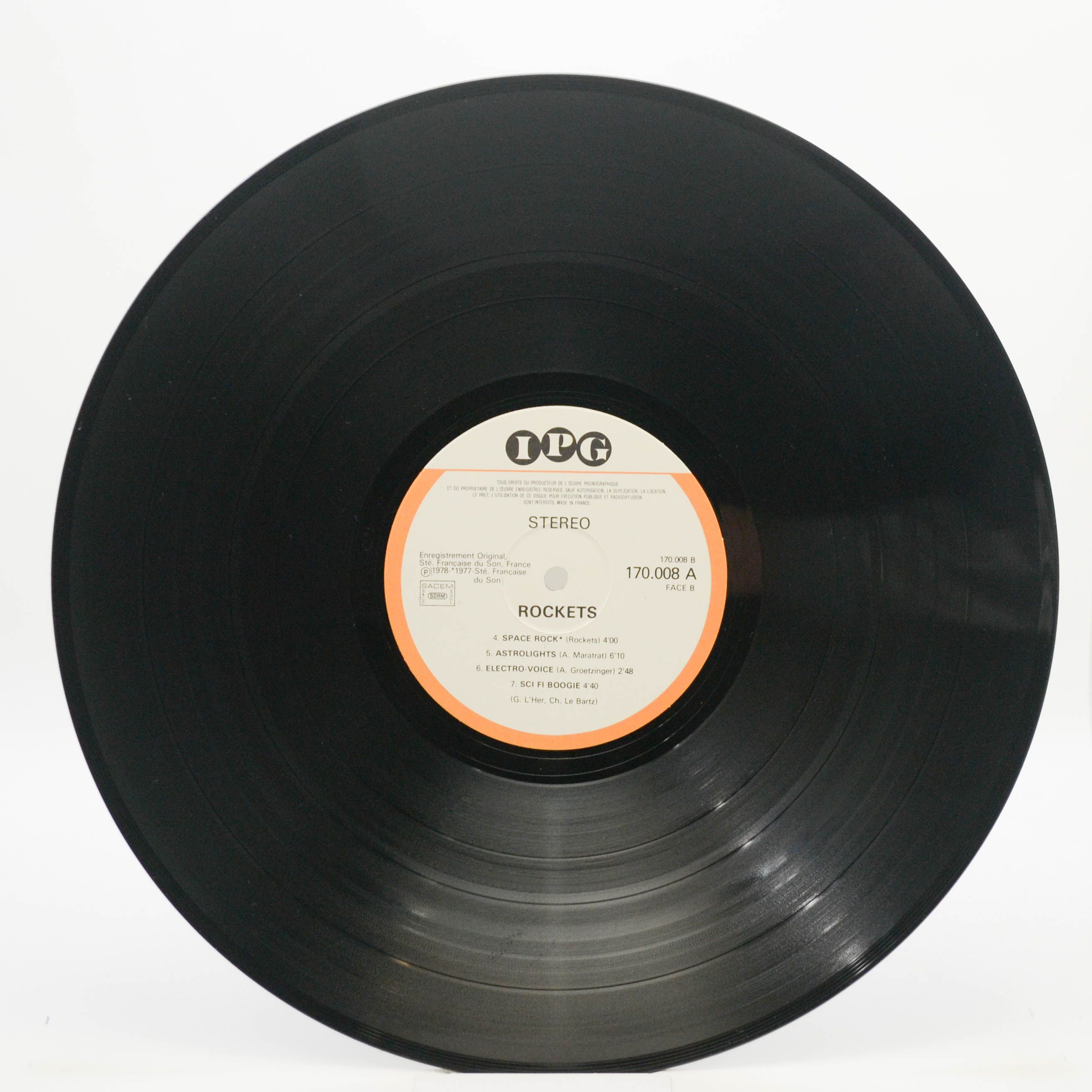 Виниловая пластинка Rockets — On The Road Again (1-st, France), 1978