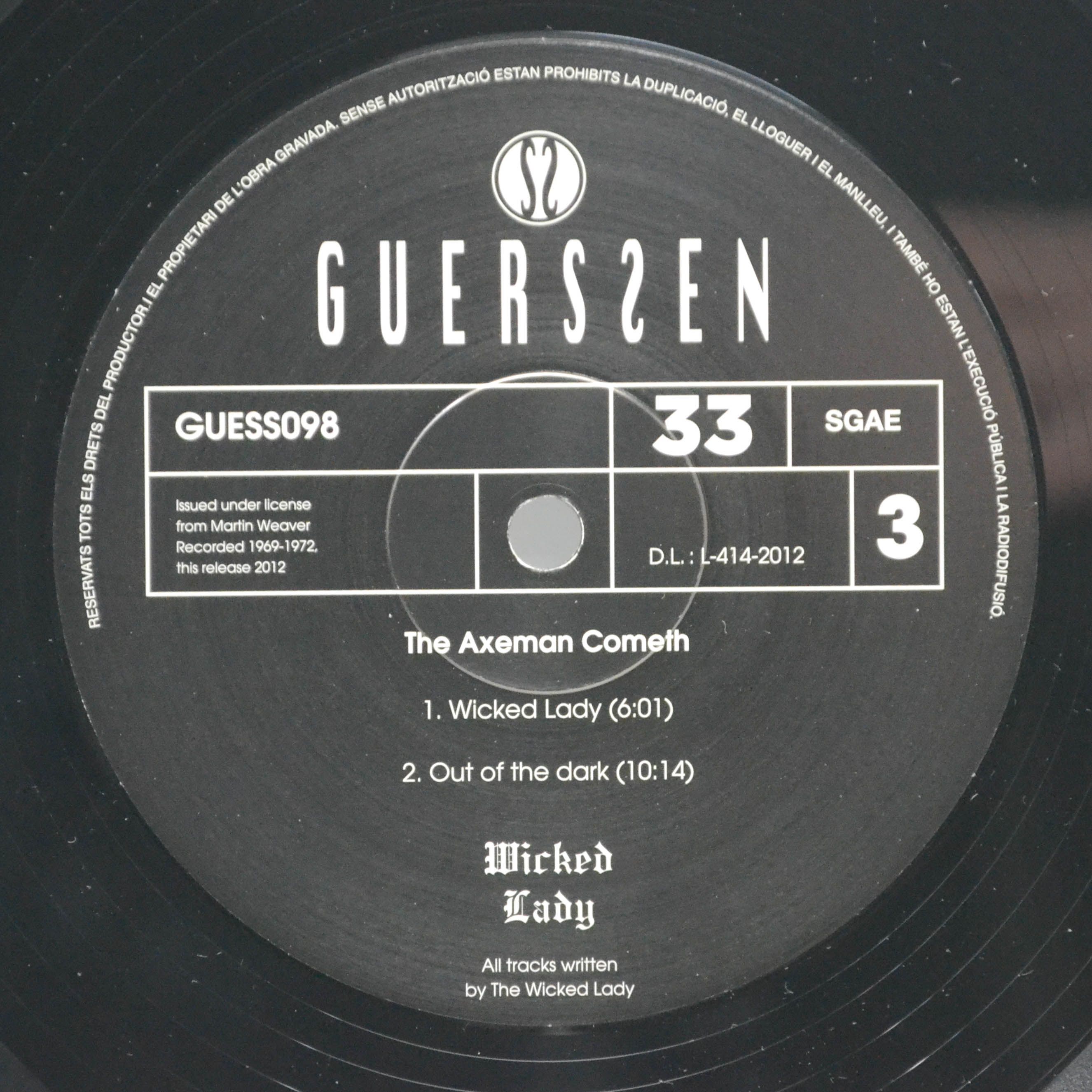 Виниловая пластинка Wicked Lady — The Axeman Cometh (2LP), 1994