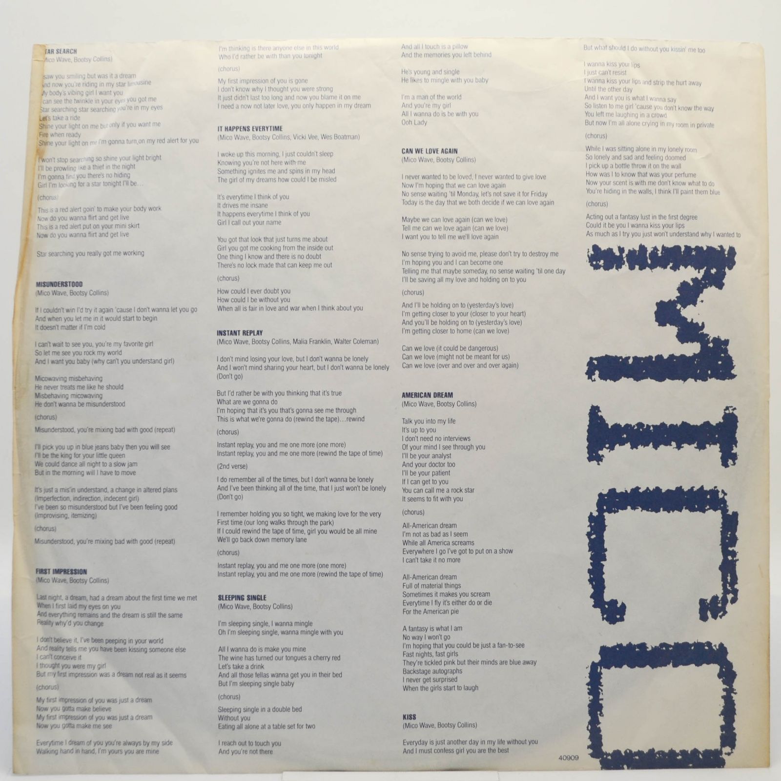 Виниловая пластинка Mico Wave — Cookin' From The Inside Out!!!, 1987