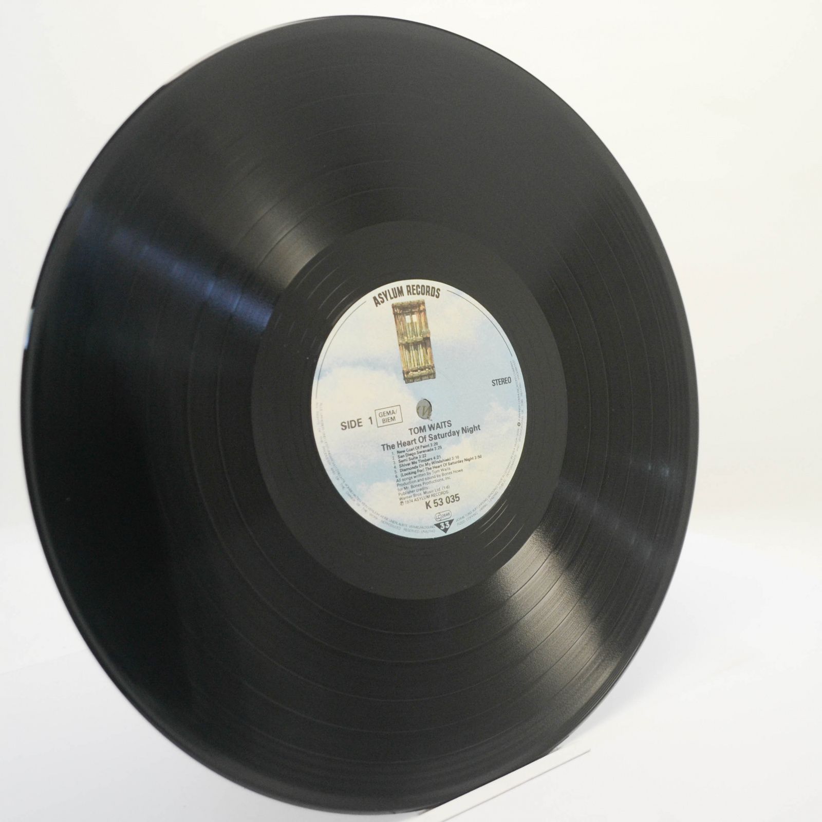 Tom Waits — The Heart Of Saturday Night, 1974