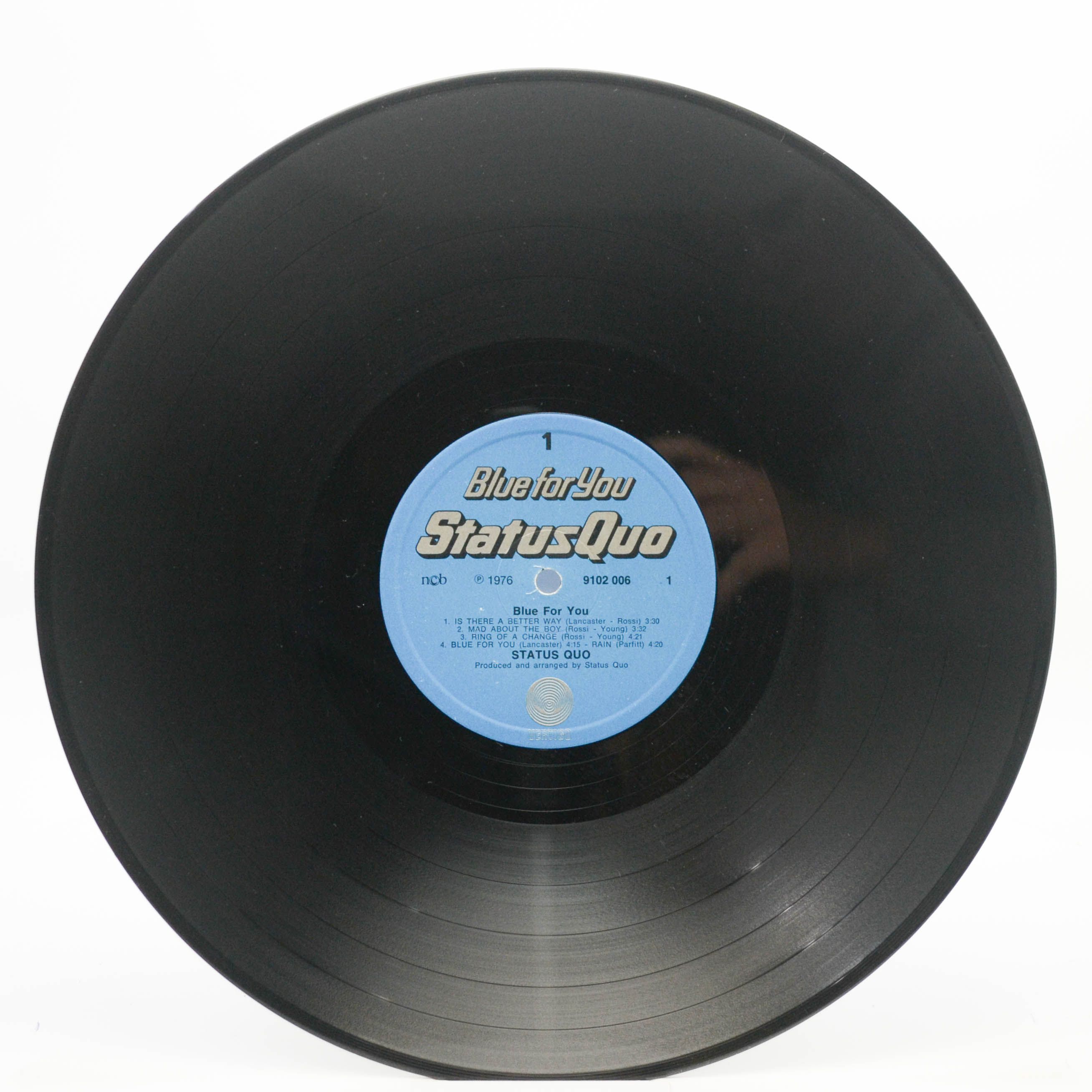 Виниловая пластинка Status Quo — Blue For You, 1976