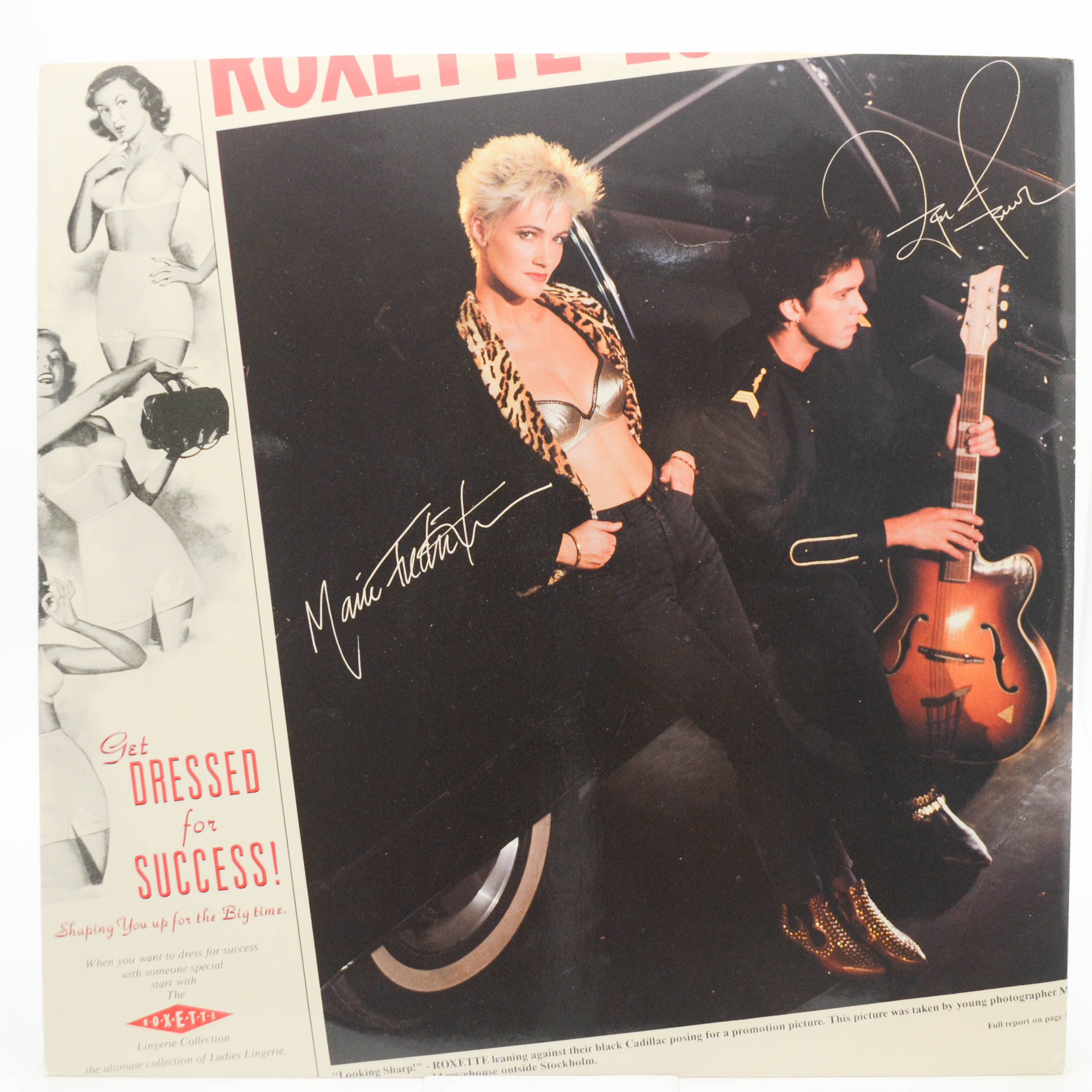 Roxette — Look Sharp! (1-st, Sweden), 1988