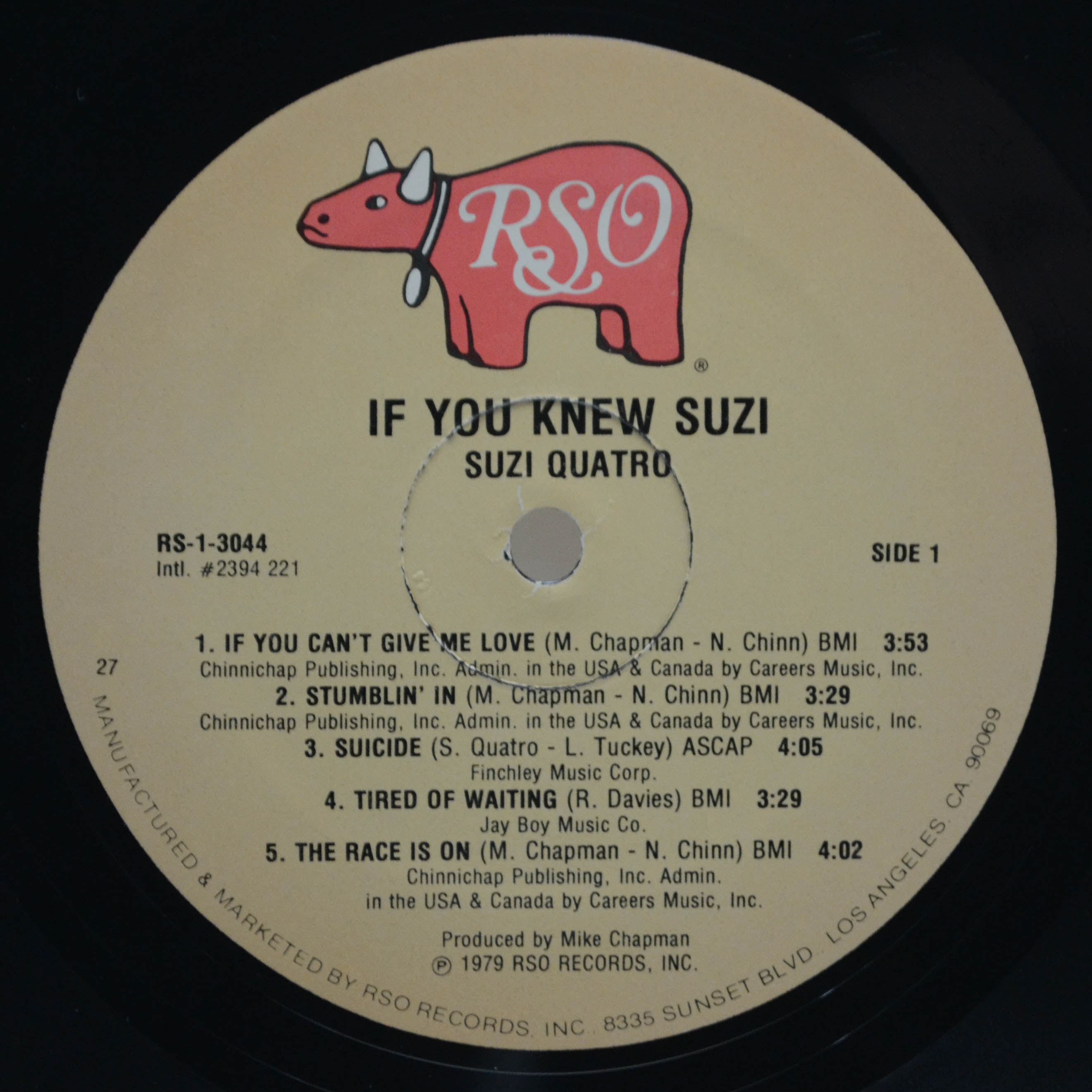 Suzi Quatro — If You Knew Suzi... (USA), 1979
