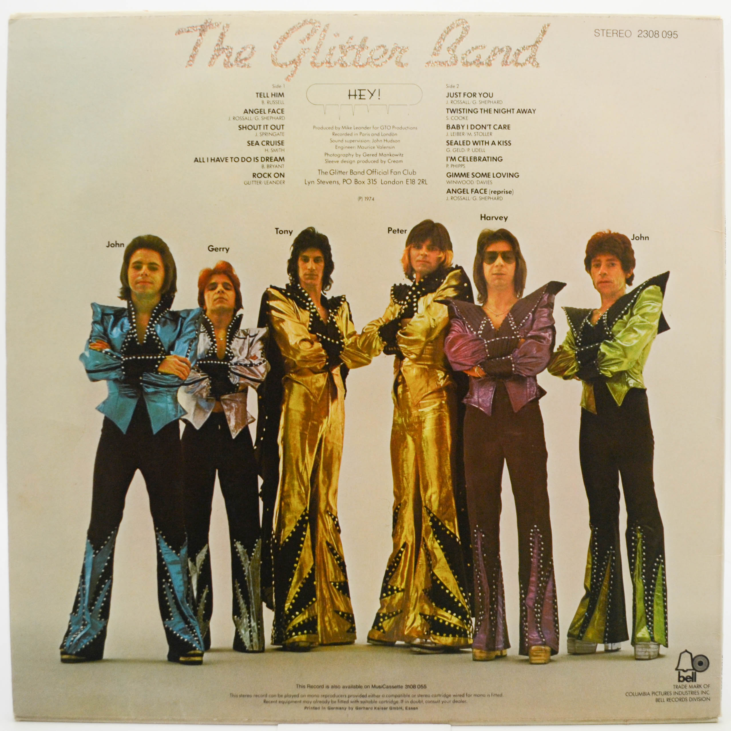 Glitter Band — Hey!, 1974