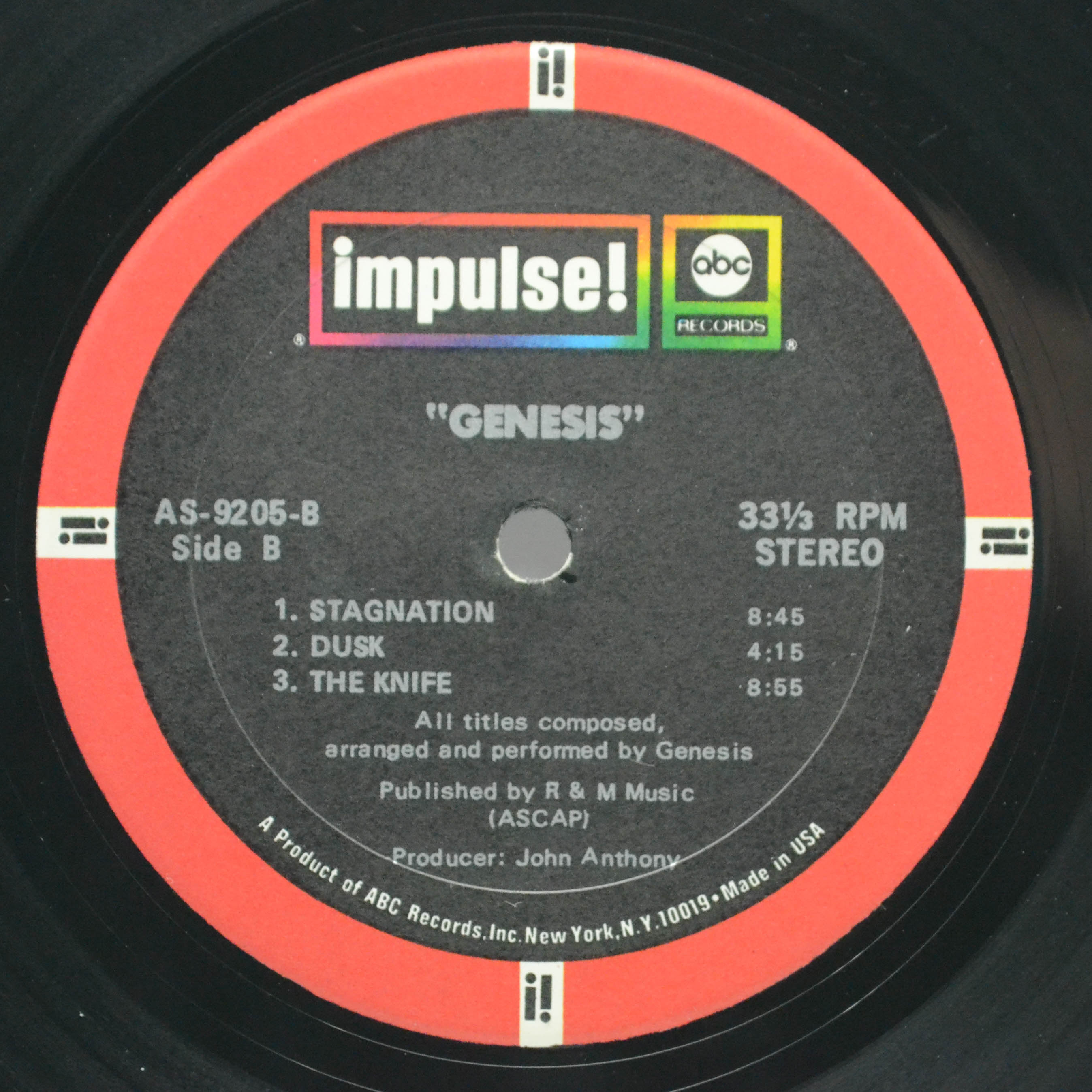 Genesis — Trespass (USA), 1970