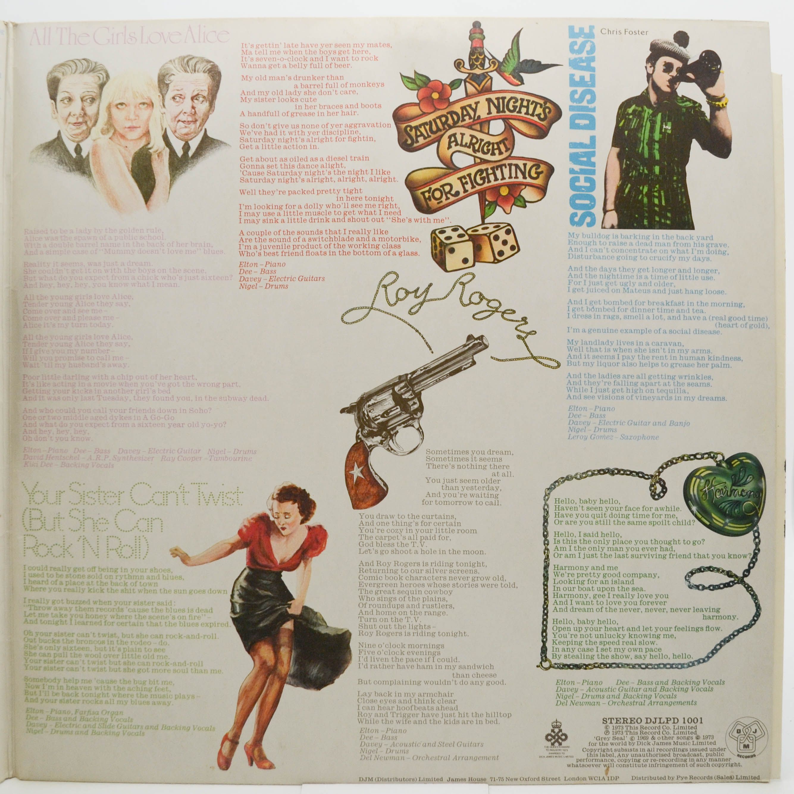 Elton John — Goodbye Yellow Brick Road (2LP), 1973