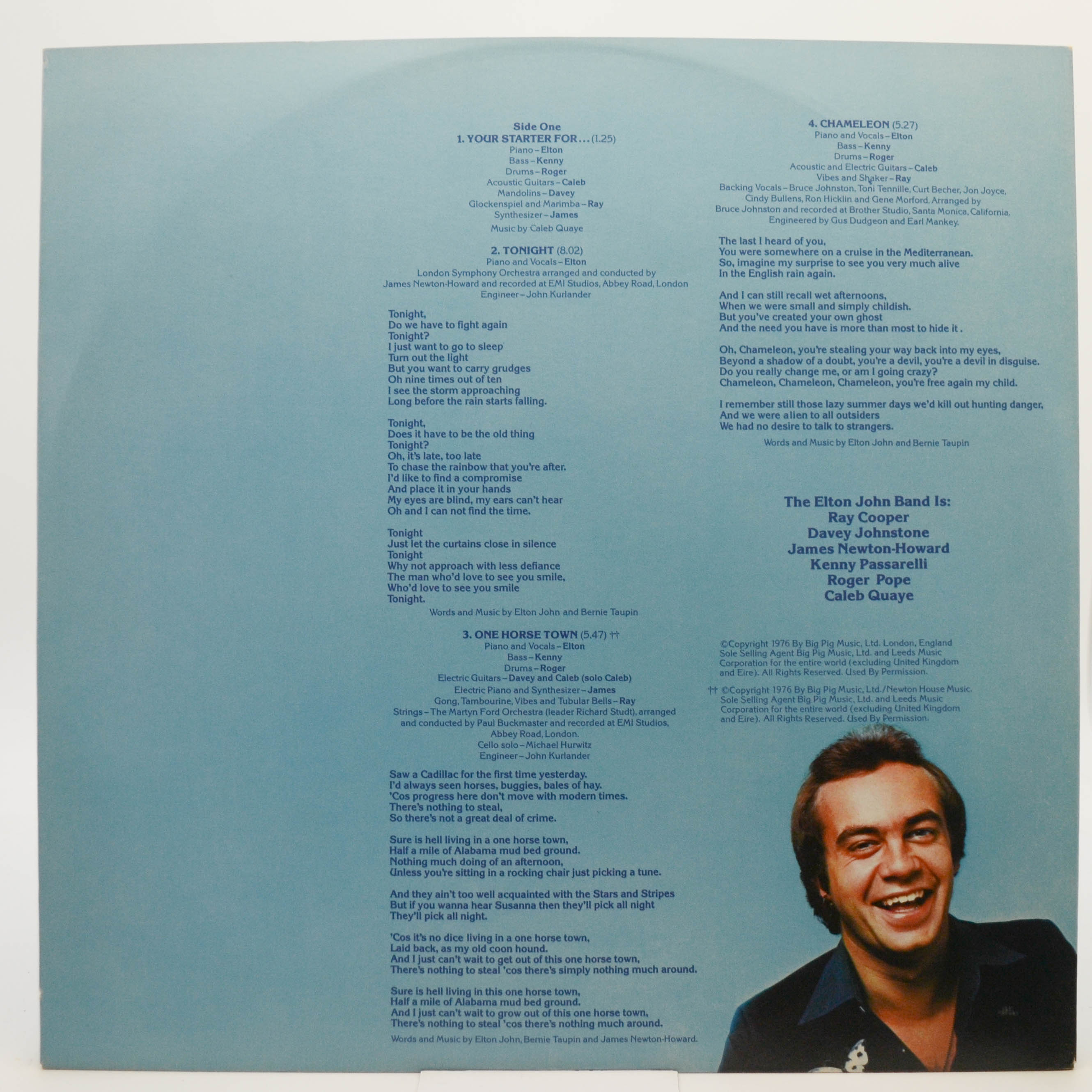 Elton John — Blue Moves (2LP, USA), 1976