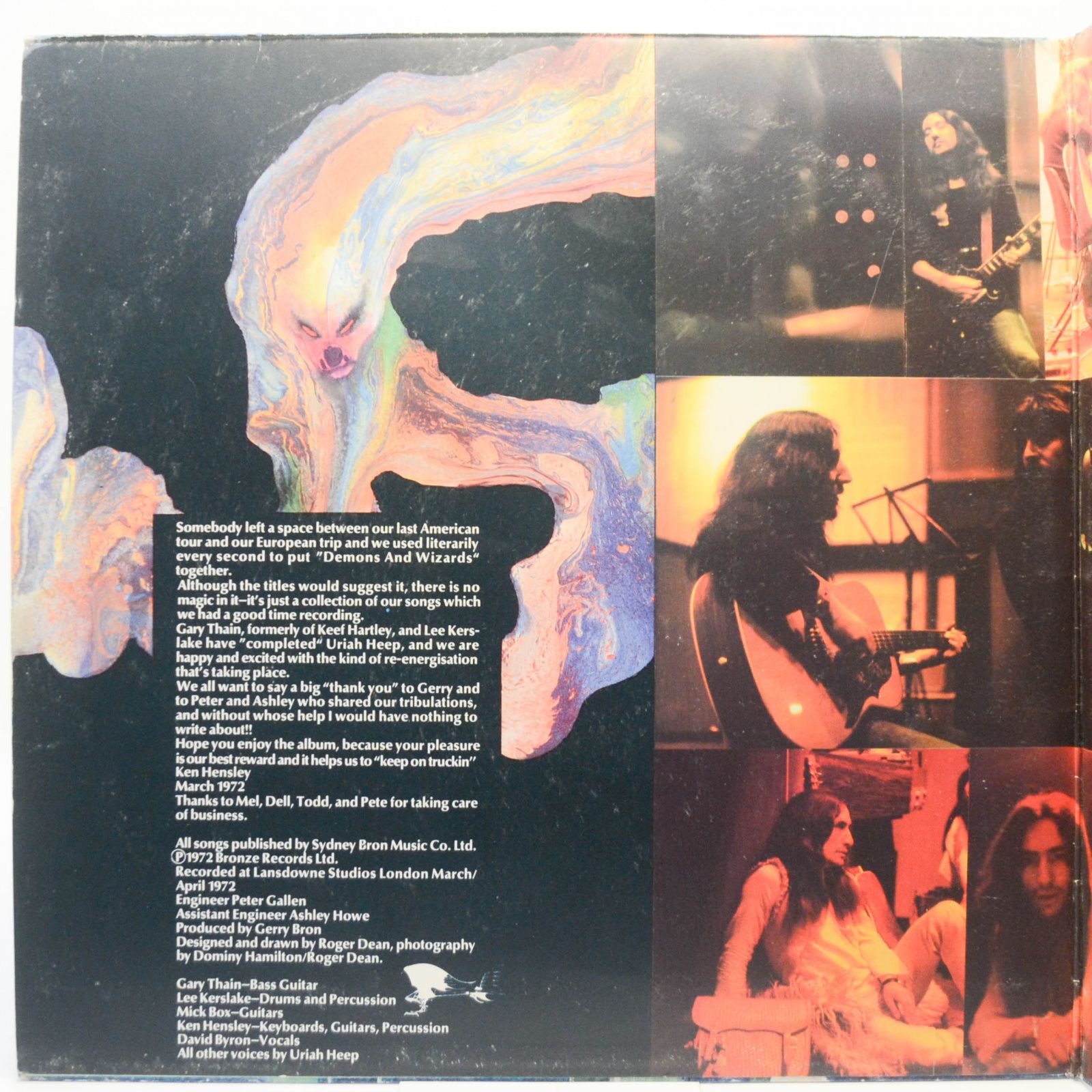 Uriah Heep — Demons And Wizards, 1972