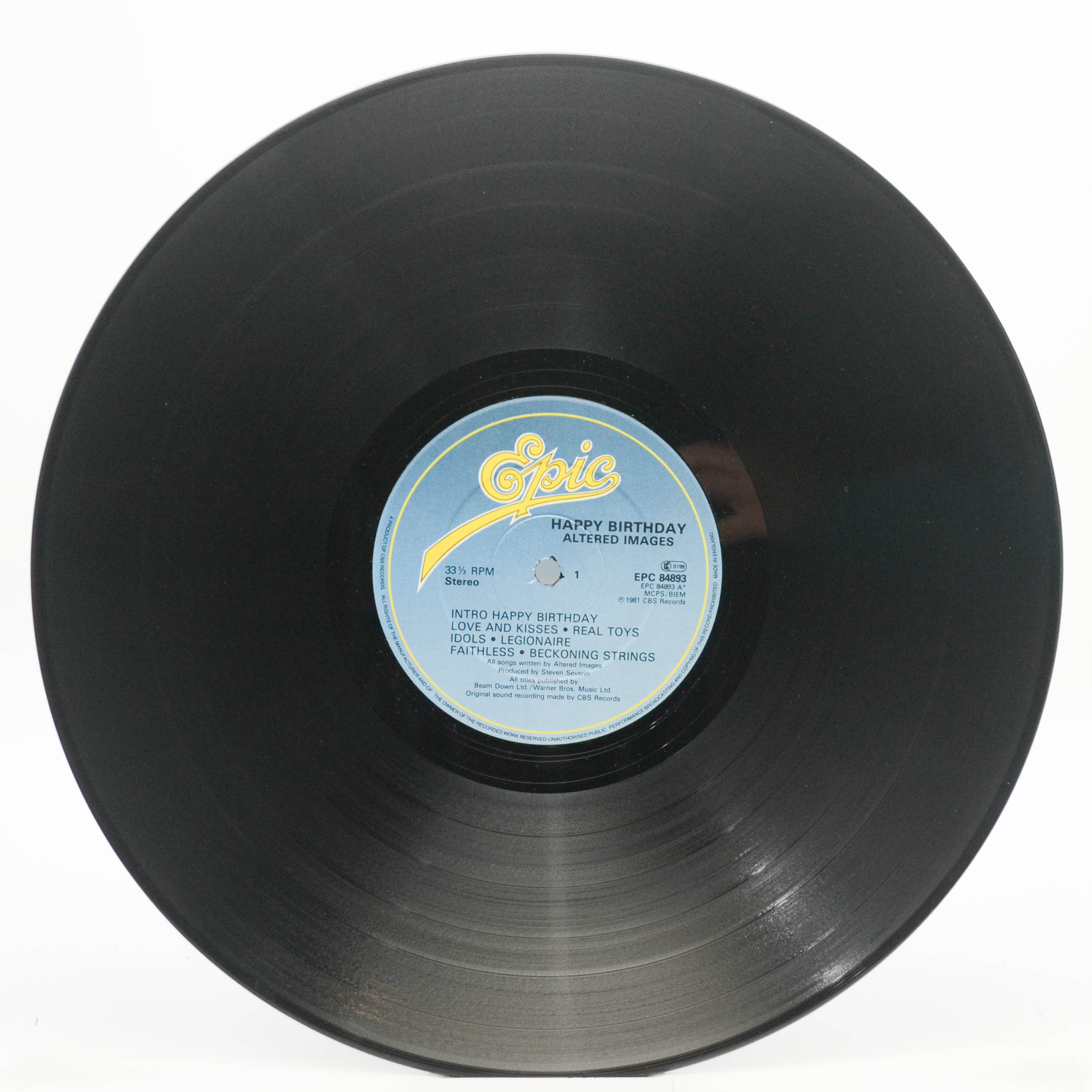 Виниловая пластинка Altered Images — Happy Birthday (1-st, UK), 1981