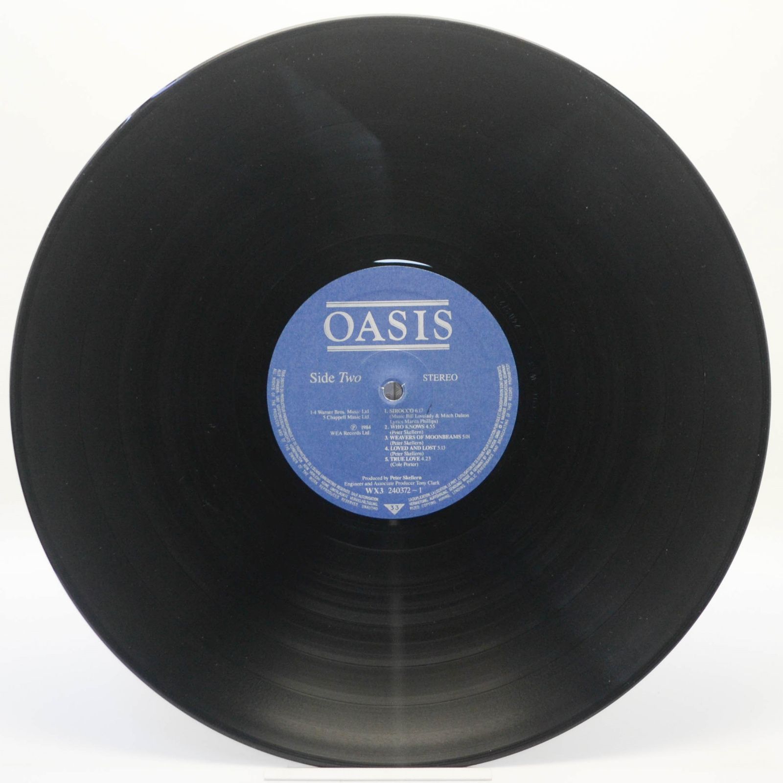 Виниловая пластинка Oasis — Oasis, 1984