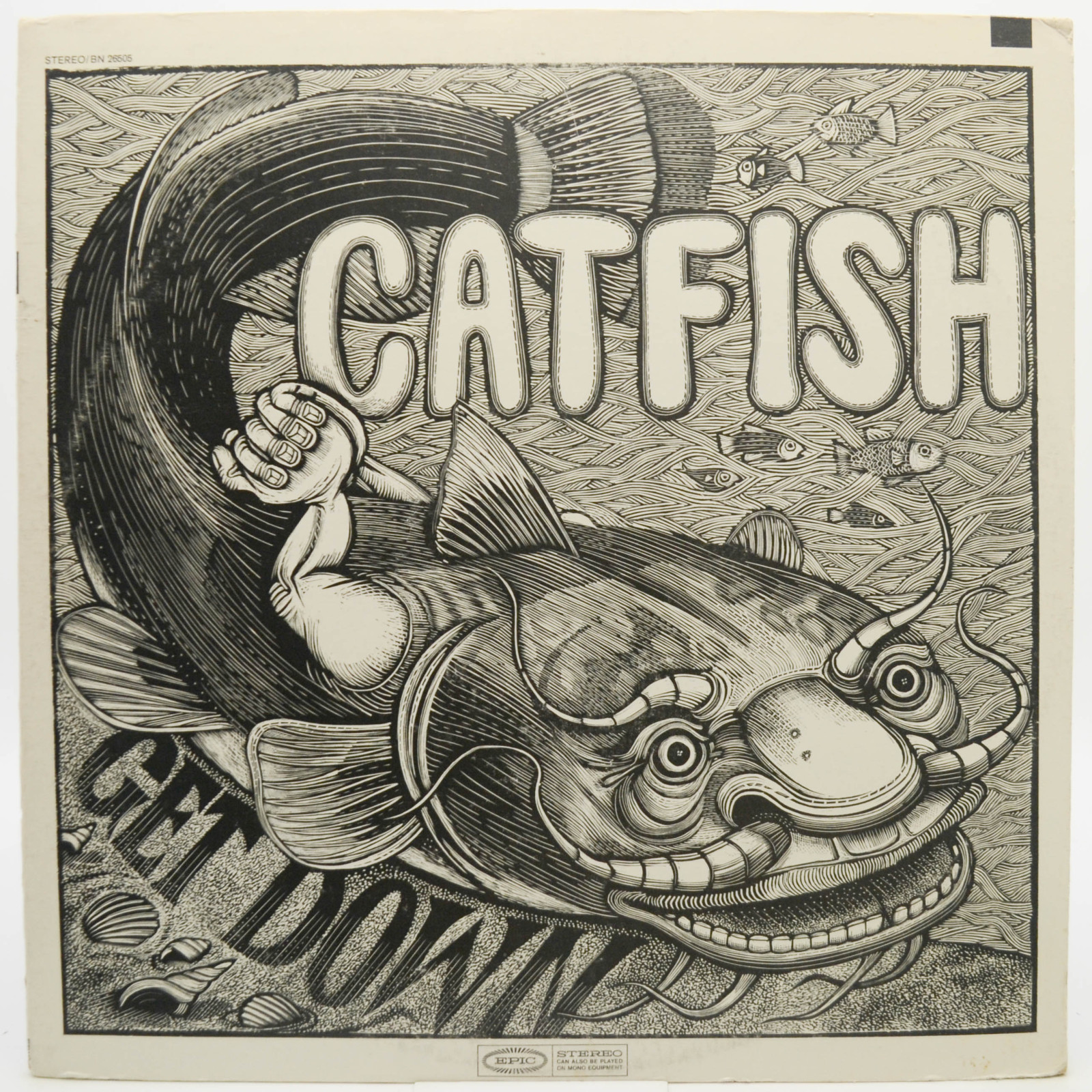 Виниловая пластинка Catfish — Get Down (1-st, USA), 1969