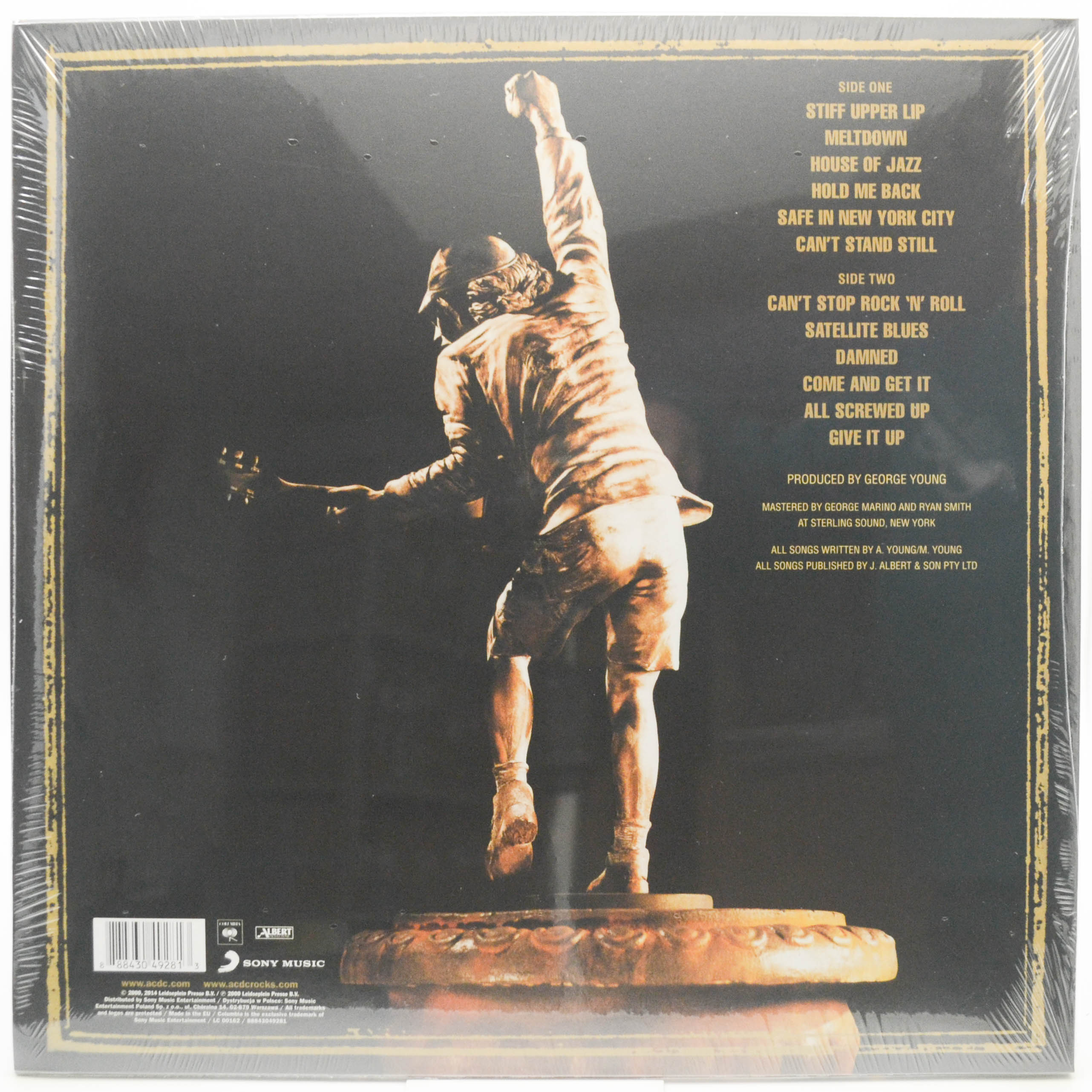 Виниловая пластинка AC/DC — Stiff Upper Lip, 2000