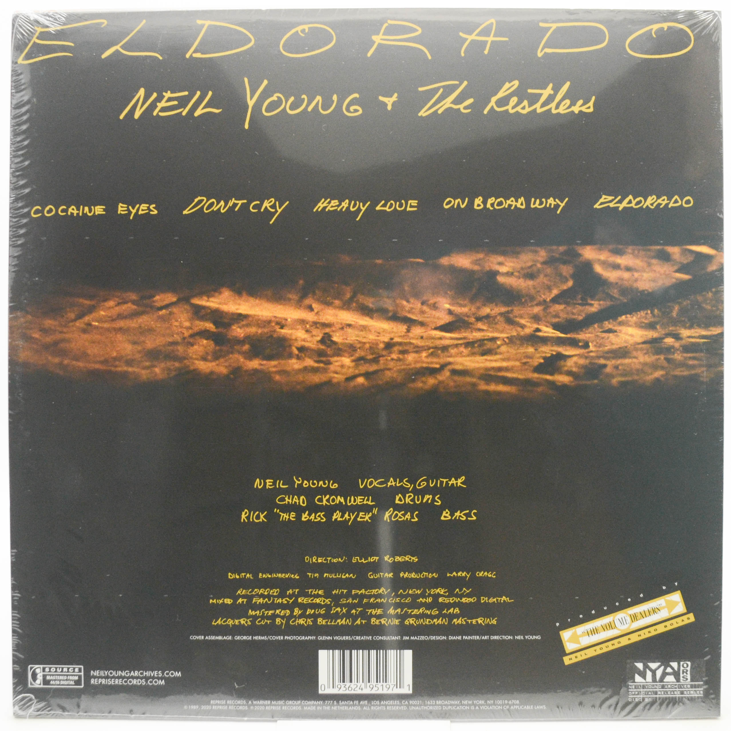 Neil Young & The Restless — Eldorado, 1989