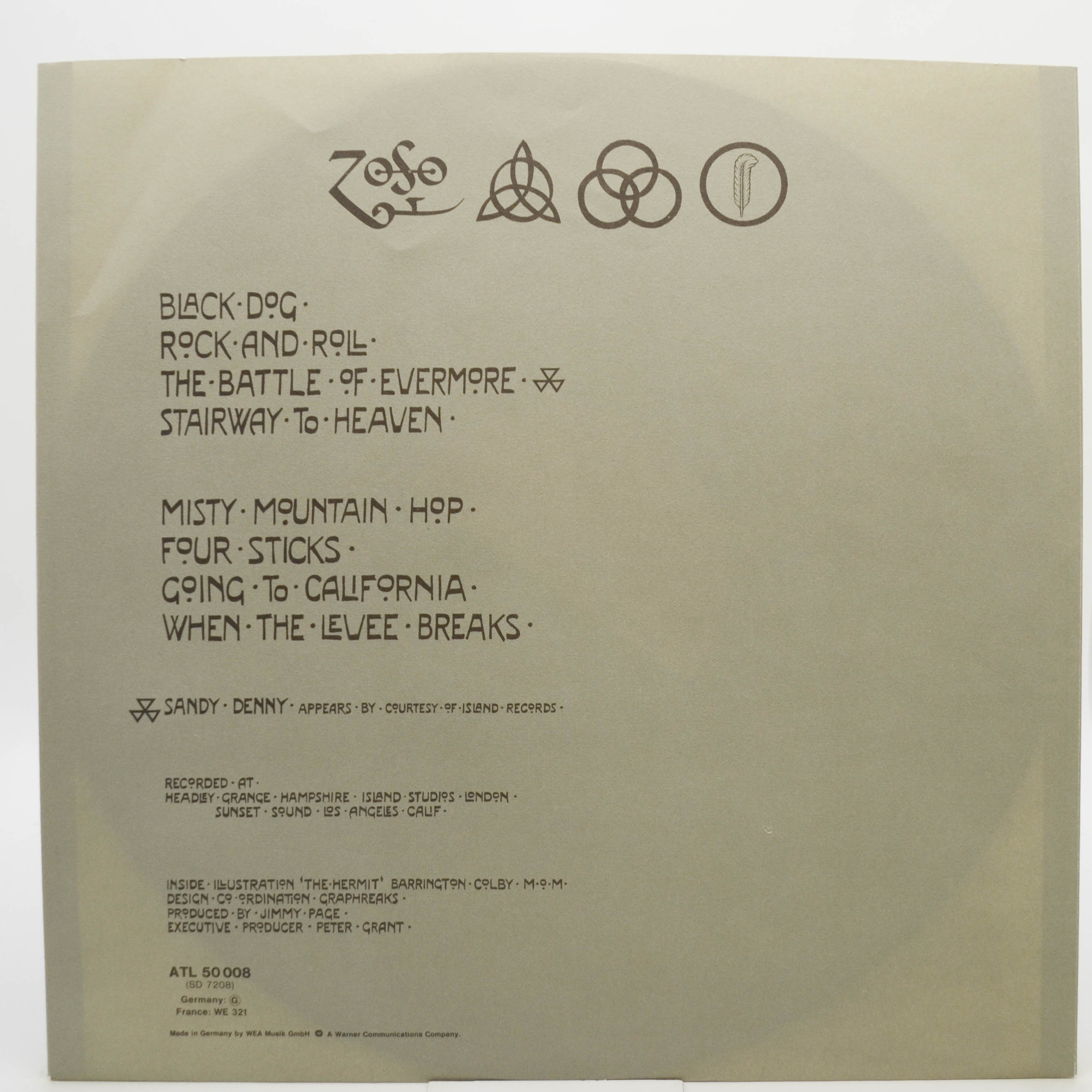 Led Zeppelin — Untitled, 1971