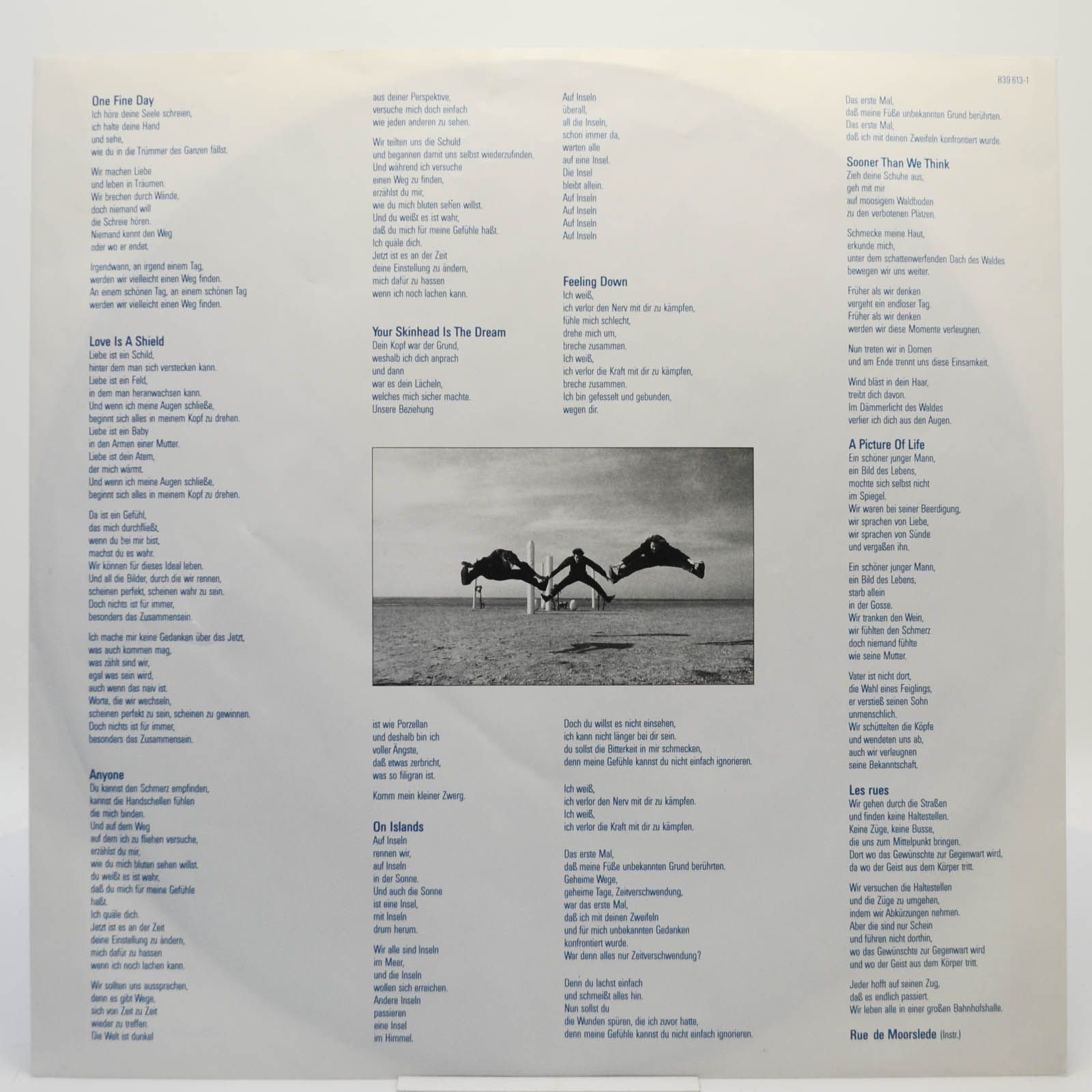 Camouflage — Methods Of Silence, 1989