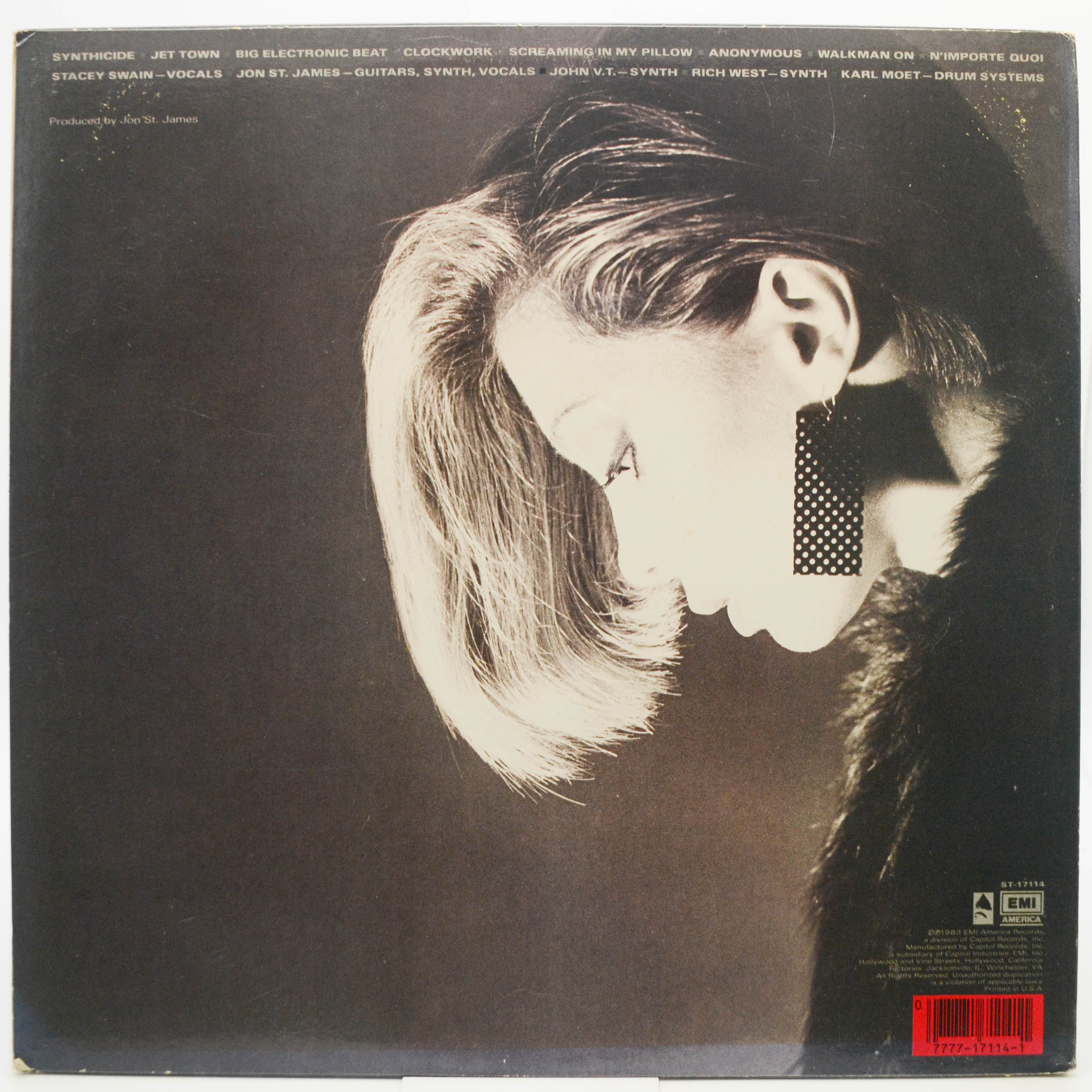 SSQ — Playback (1-st, USA), 1983