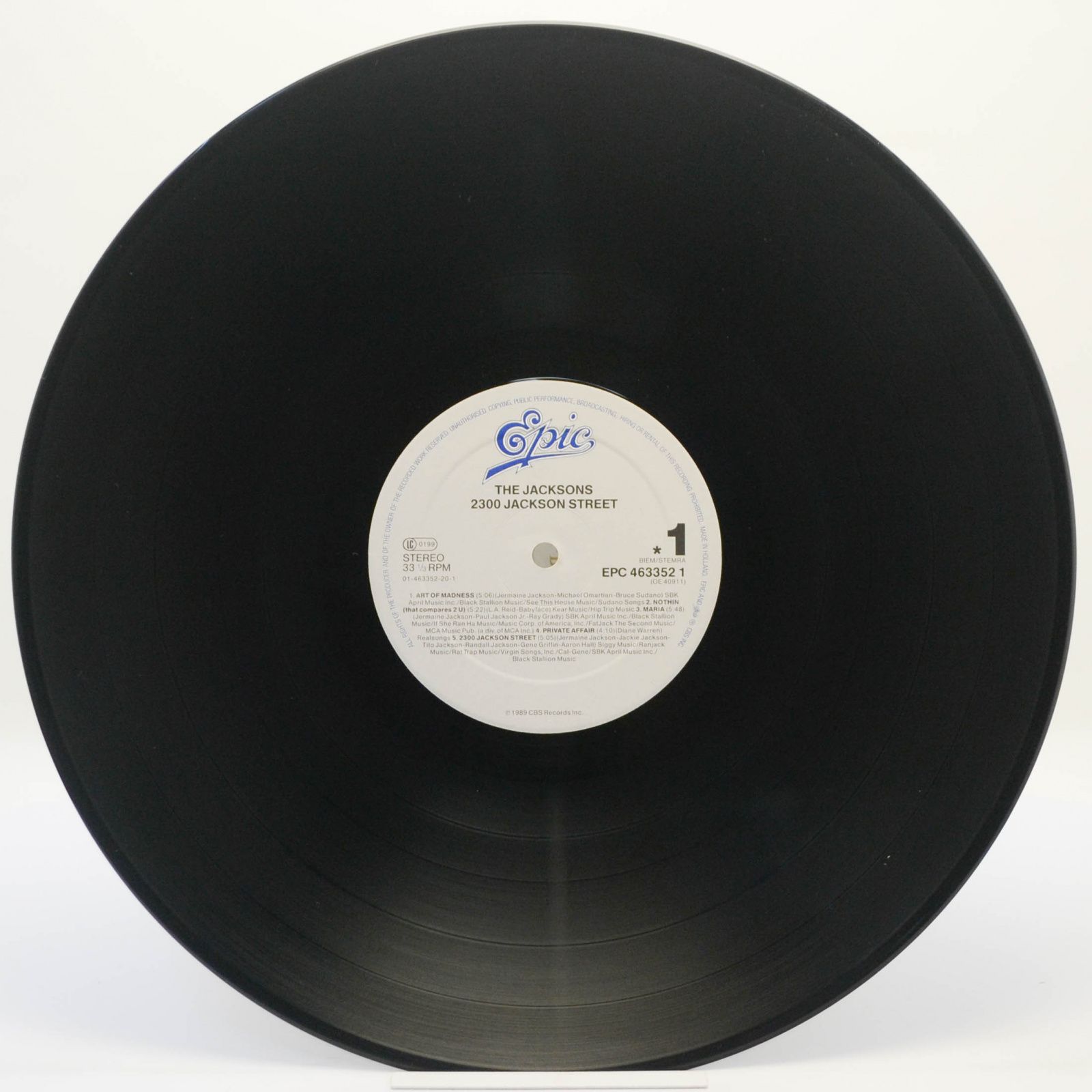 Виниловая пластинка Jacksons — 2300 Jackson Street, 1989