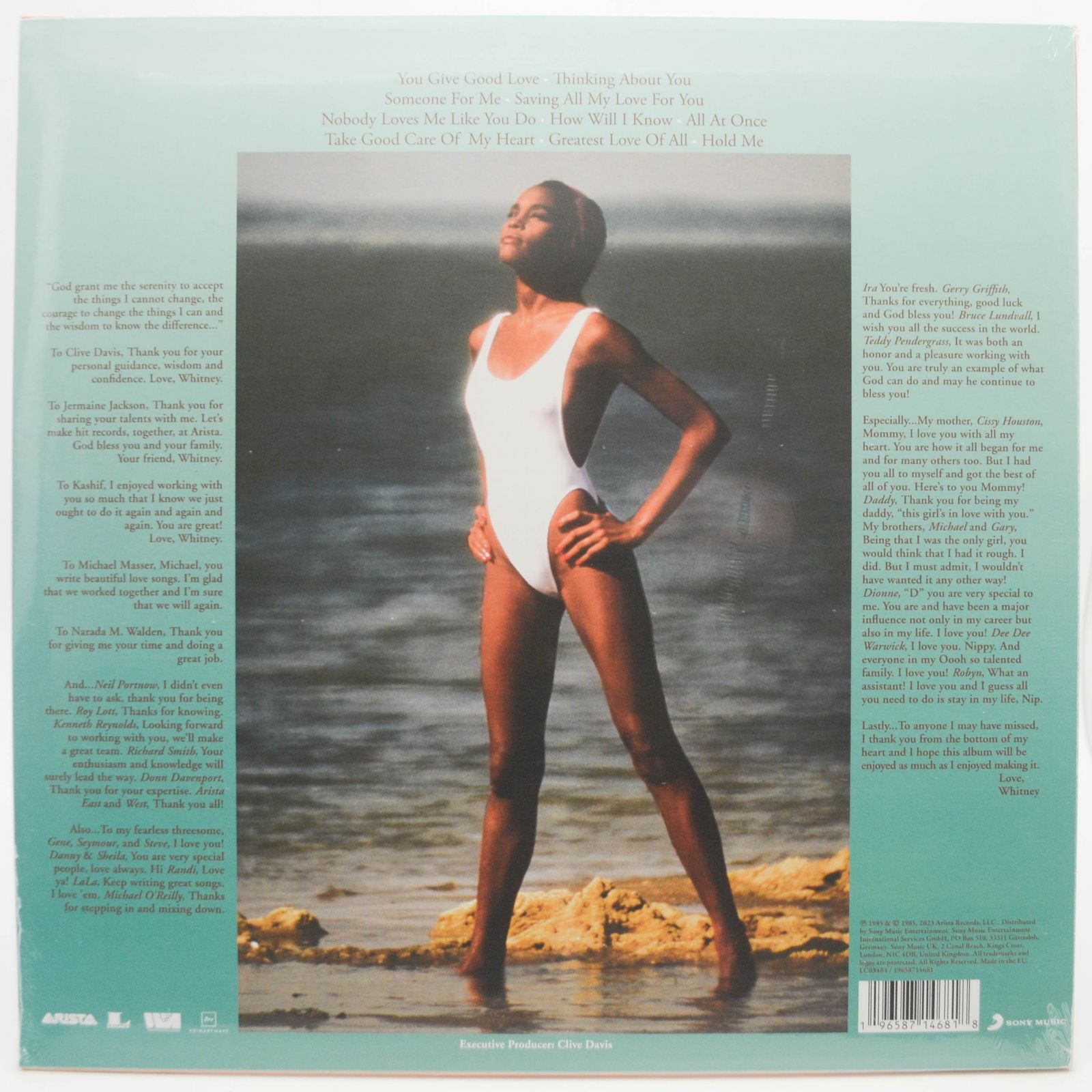 Виниловая пластинка Whitney Houston — Whitney Houston, 1985