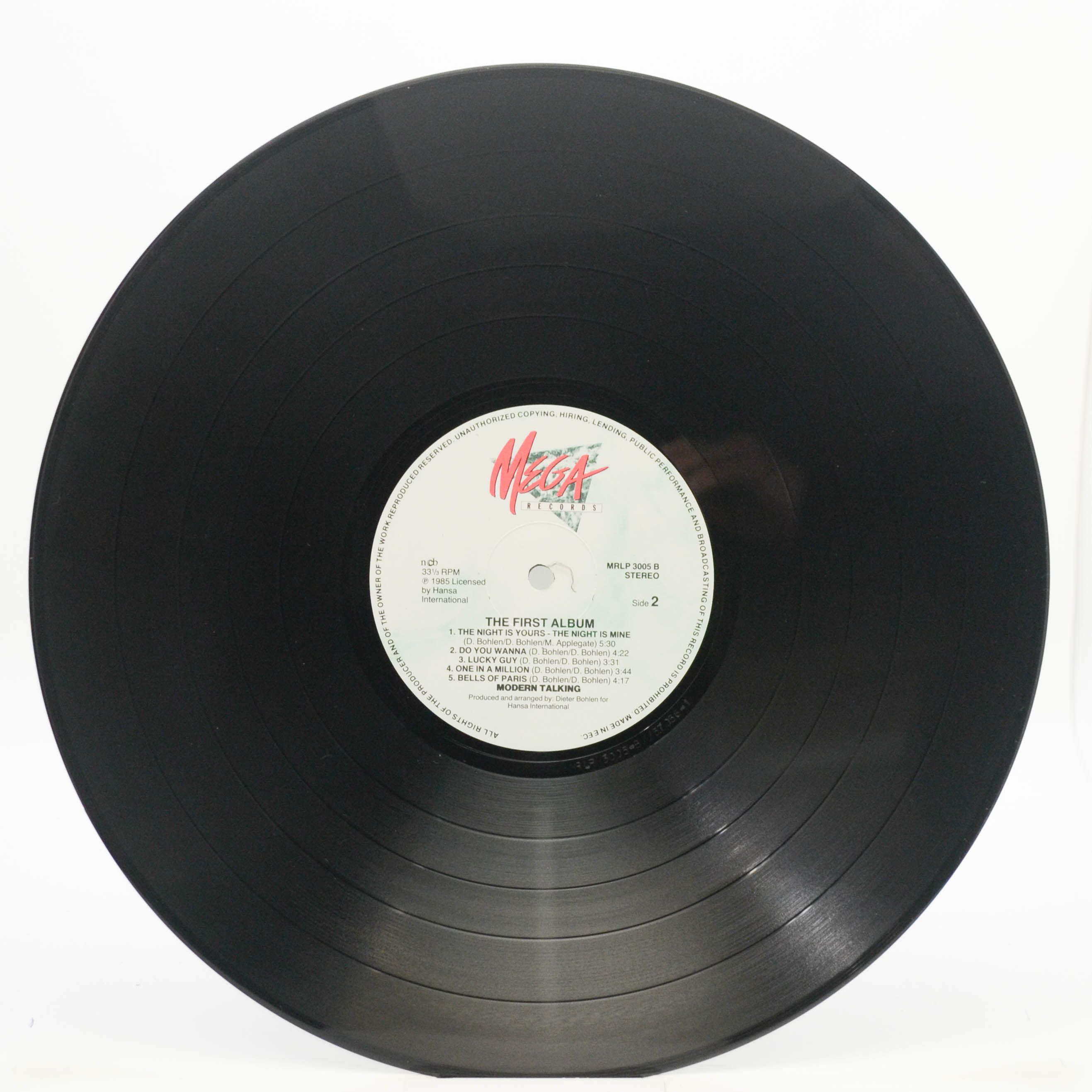 Виниловая пластинка Modern Talking — The 1st Album, 1985