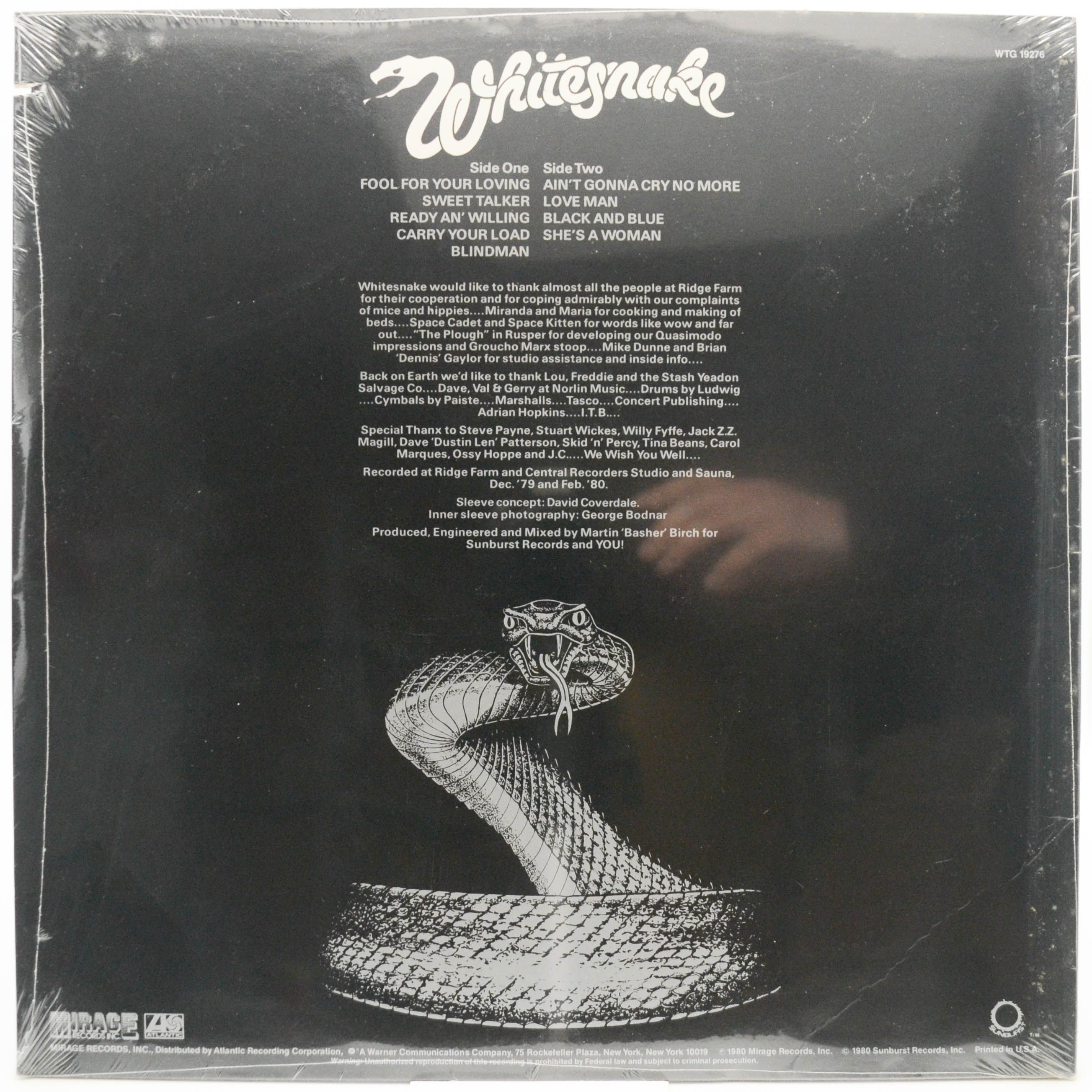 Whitesnake — Ready An' Willing (USA), 1980