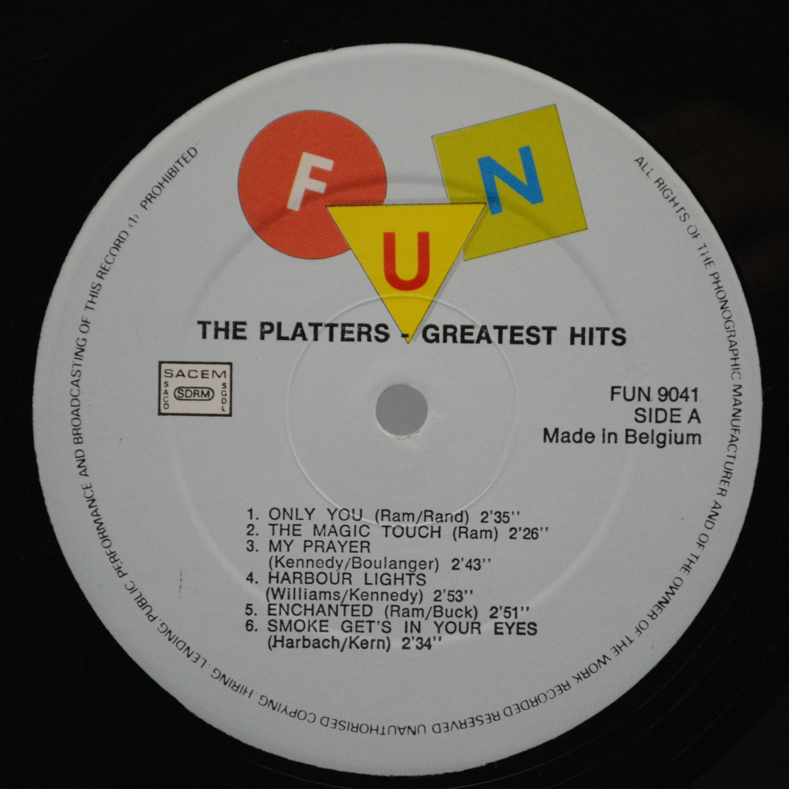 Platters — Greatest Hits, 1983