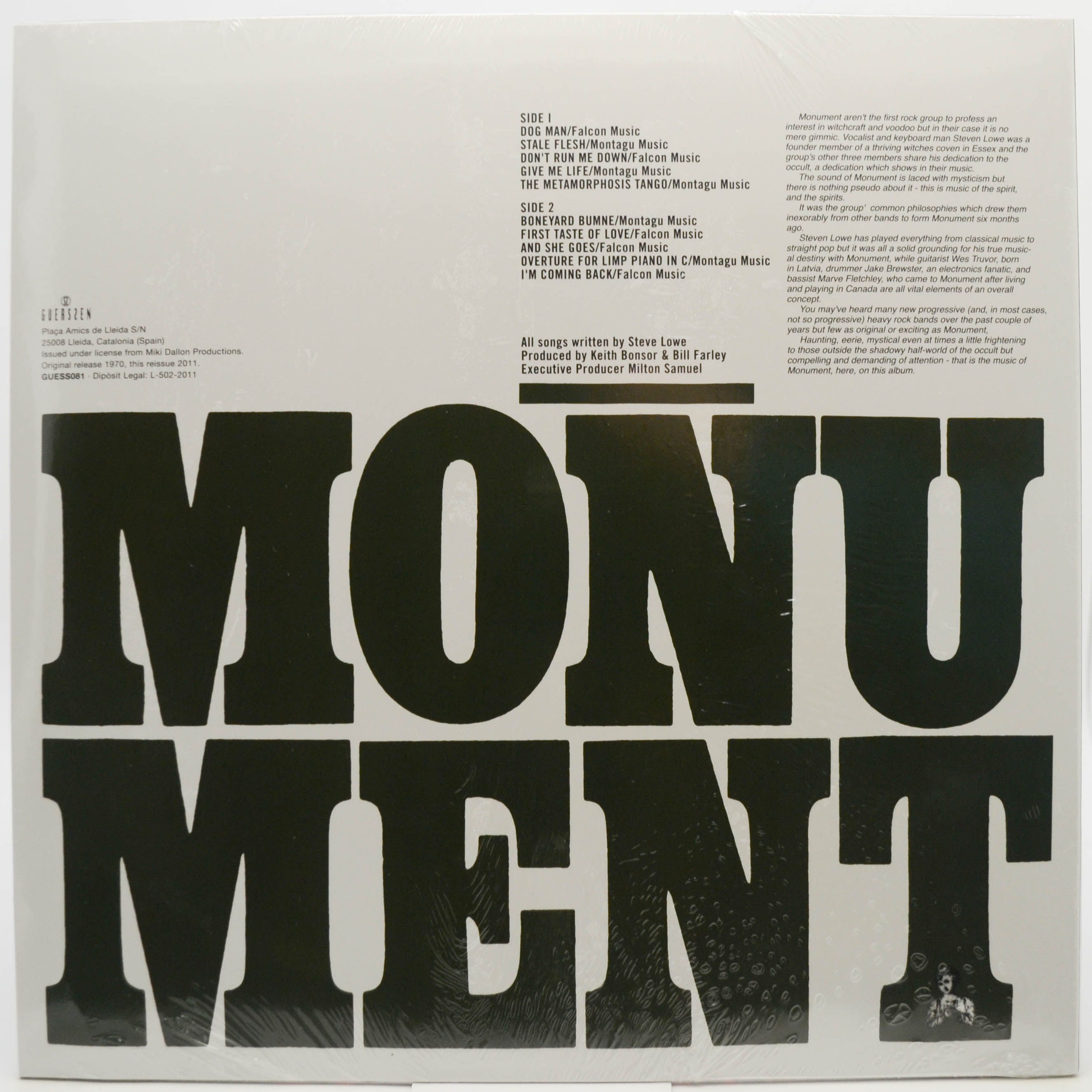 Monument — The First Monument, 1971