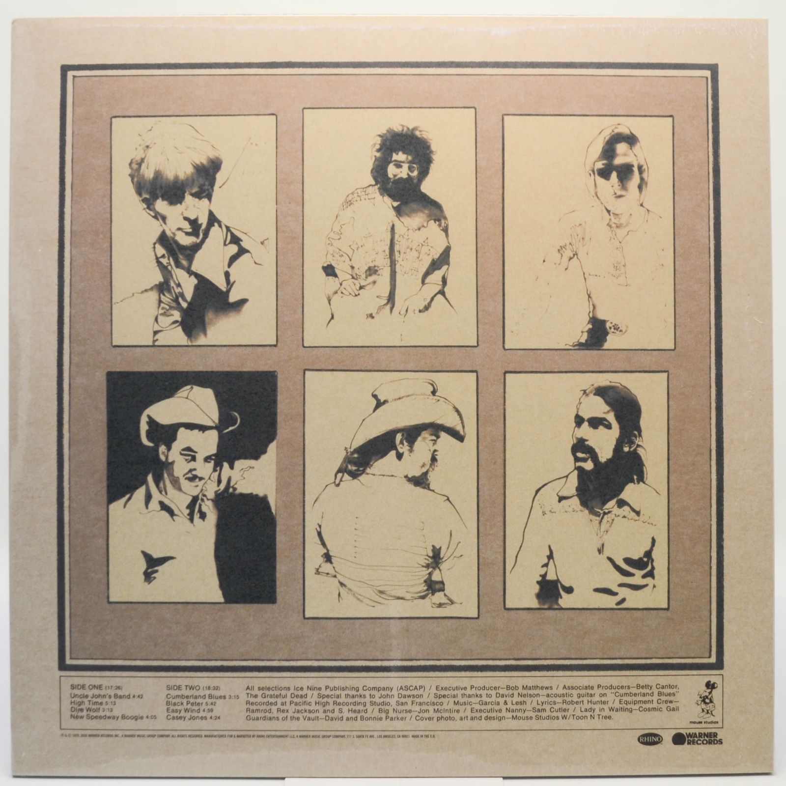 Виниловая пластинка Grateful Dead — Workingman's Dead, 1970