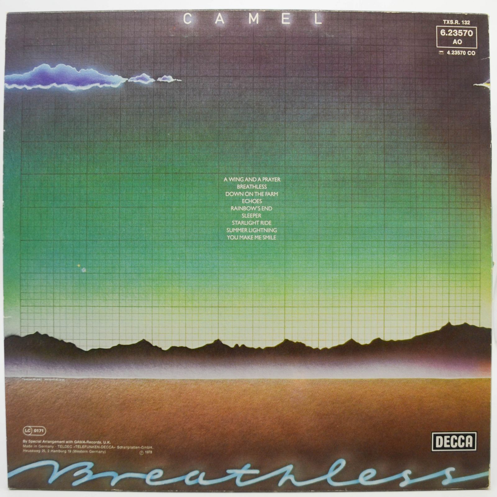 Camel — Breathless, 1978