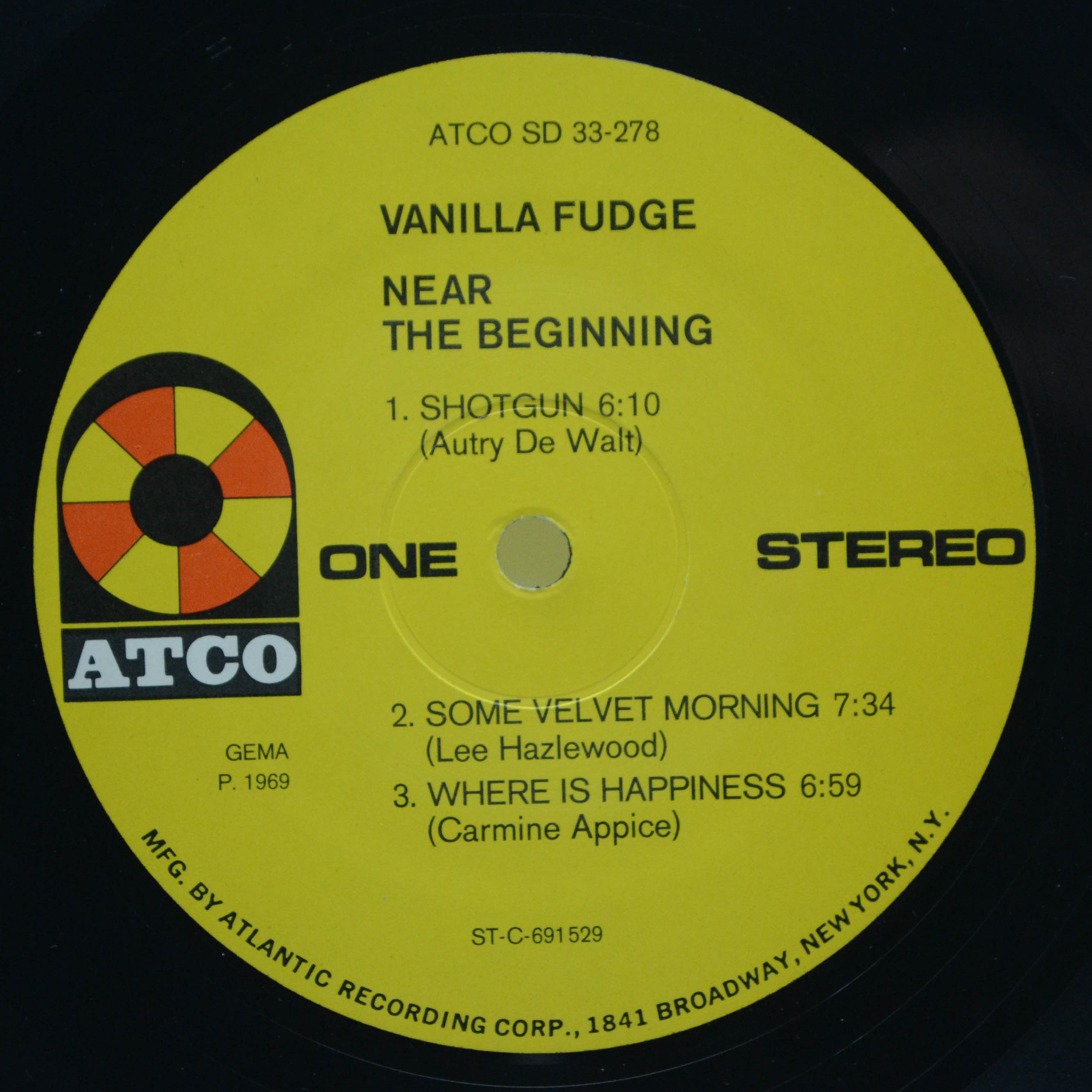 Vanilla Fudge — Near The Beginning, 1969