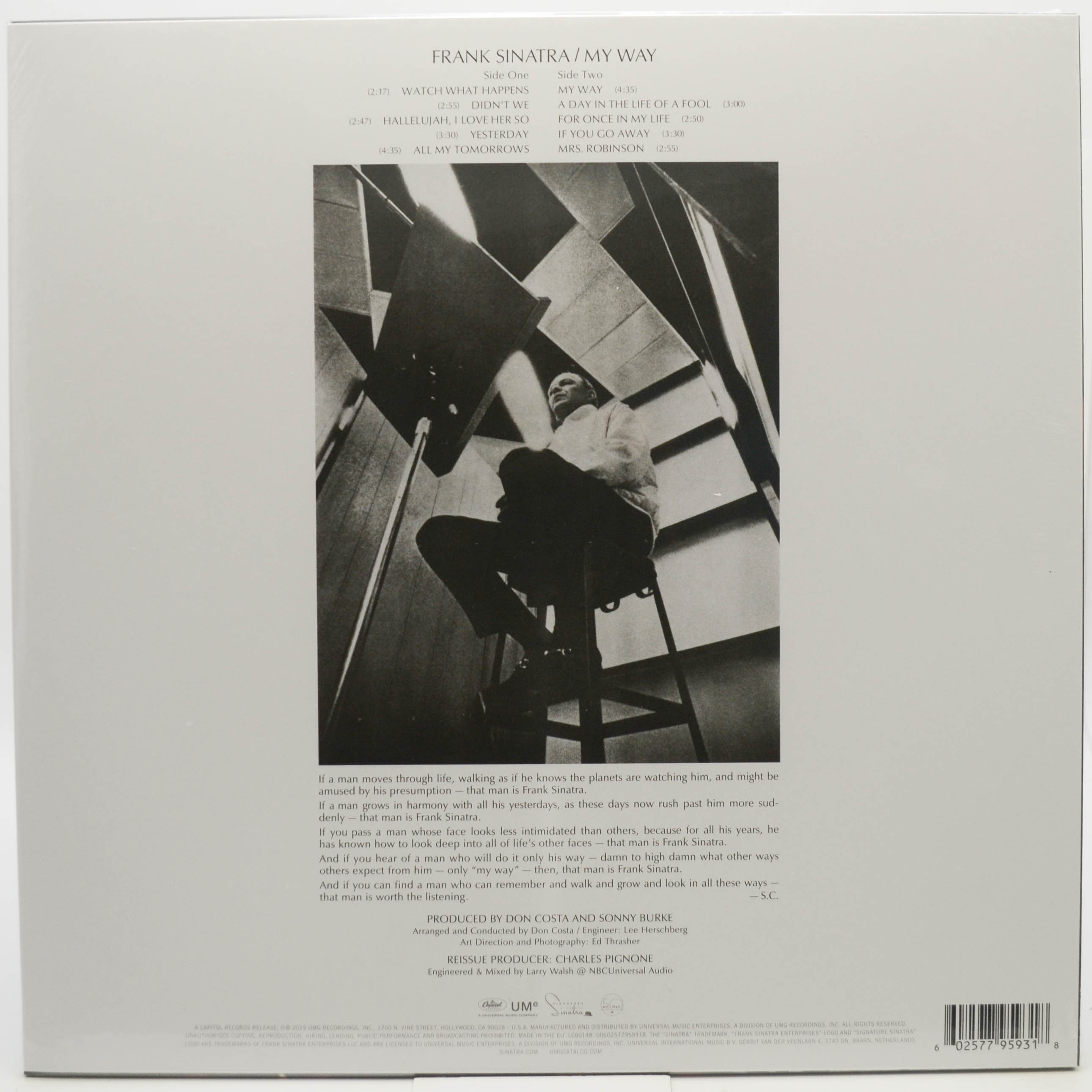 Frank Sinatra — My Way, 1969