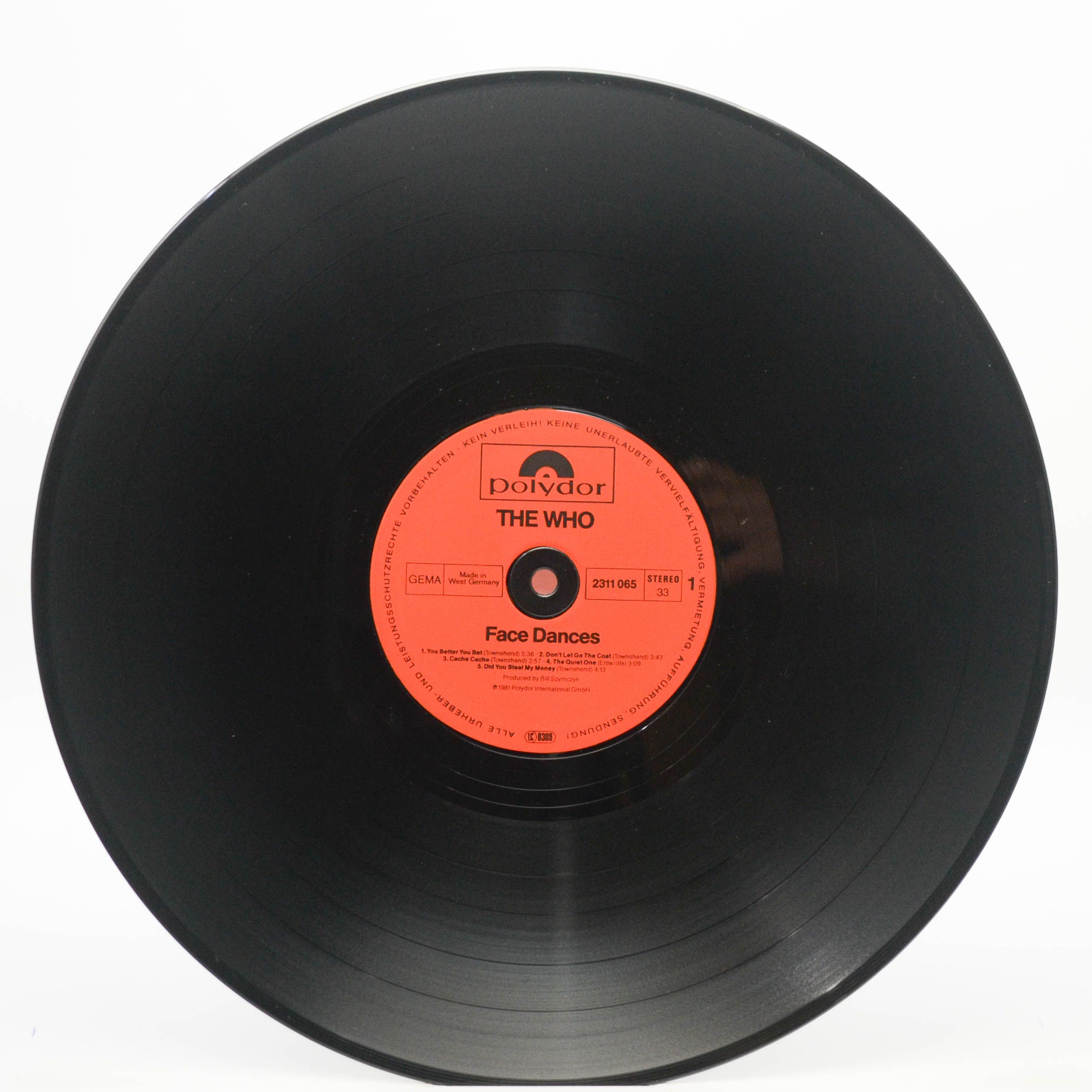 Who — Face Dances (poster), 1981